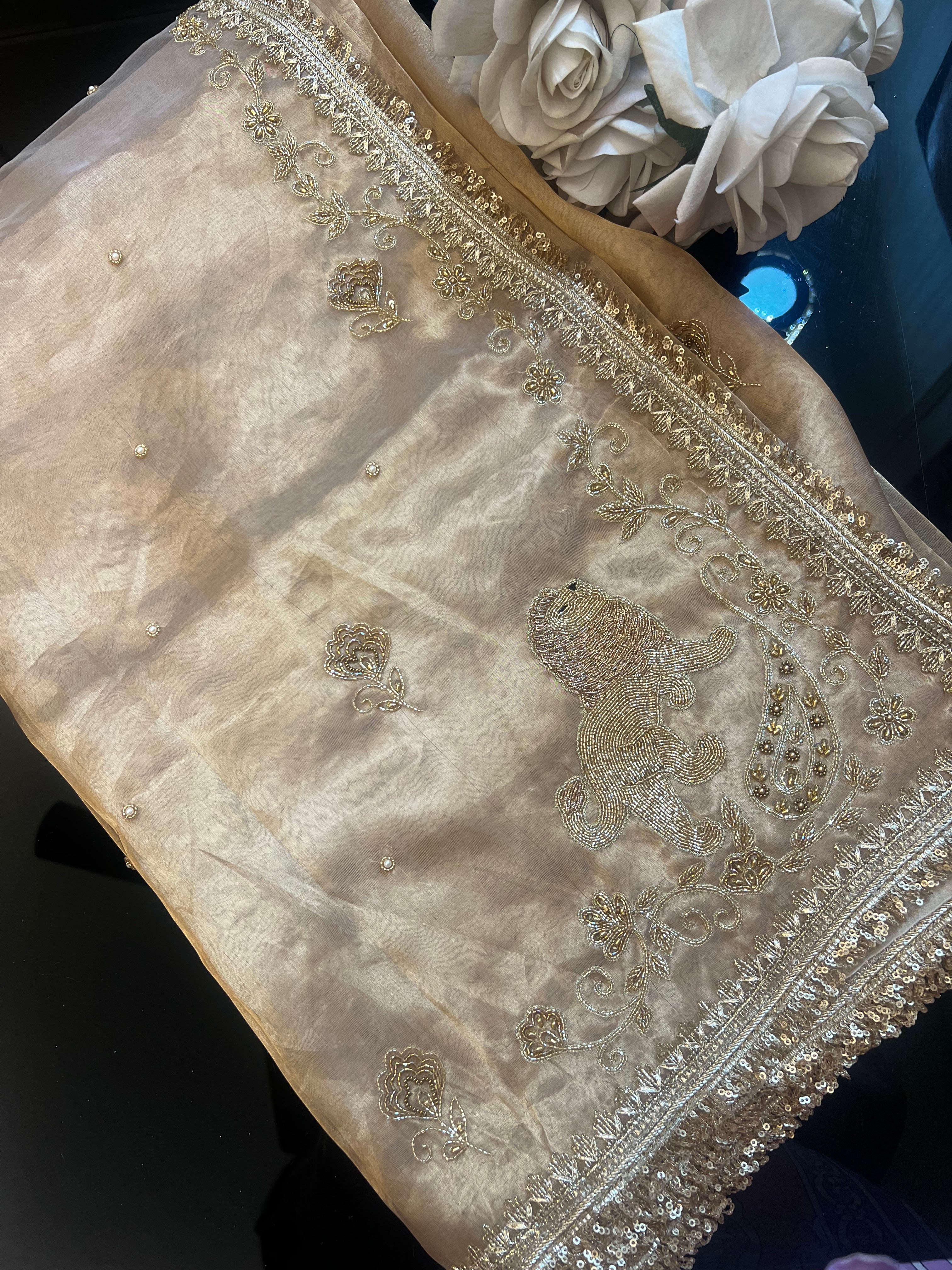 Sunehri Saree