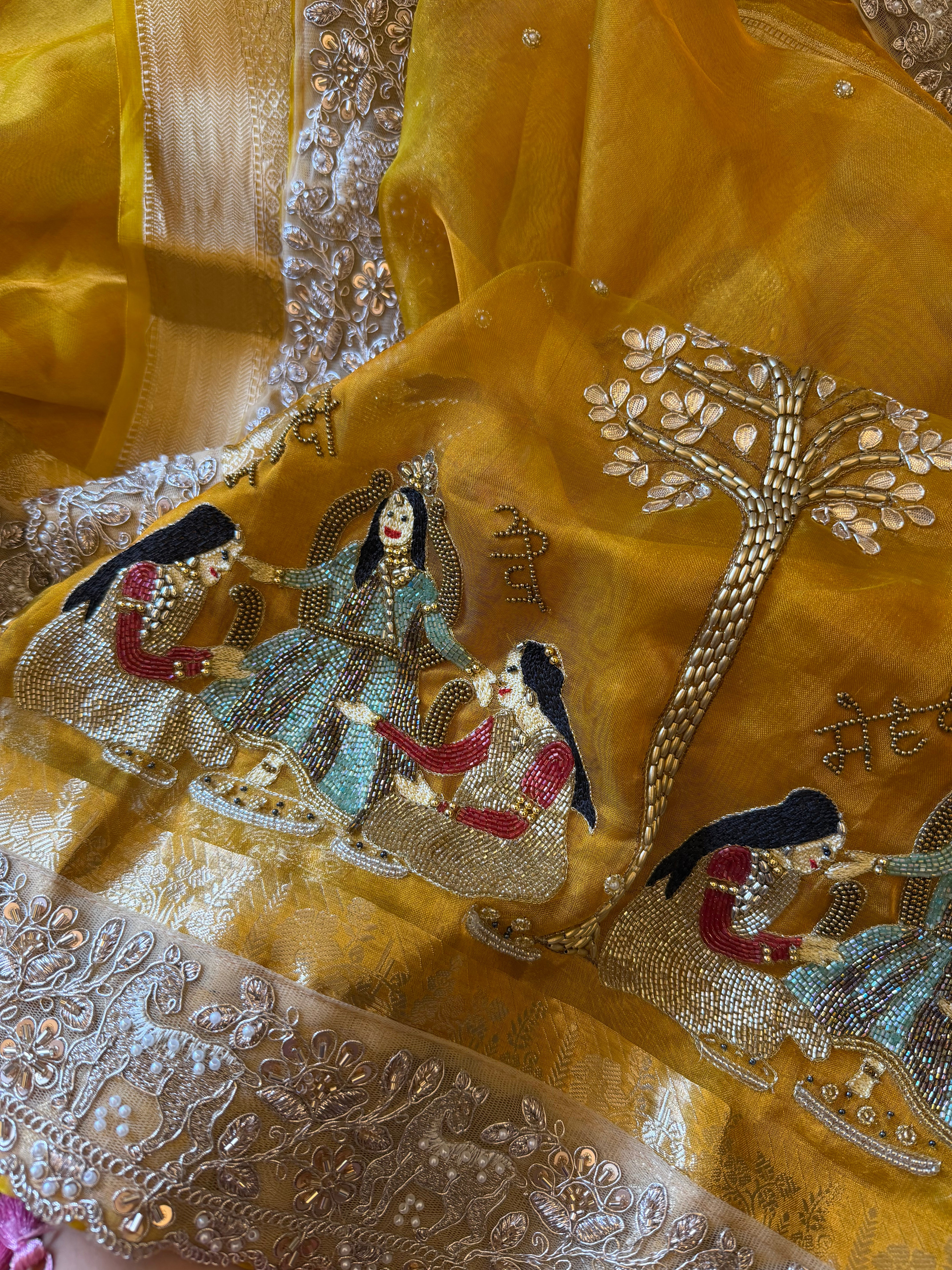 Teej Waali Saree