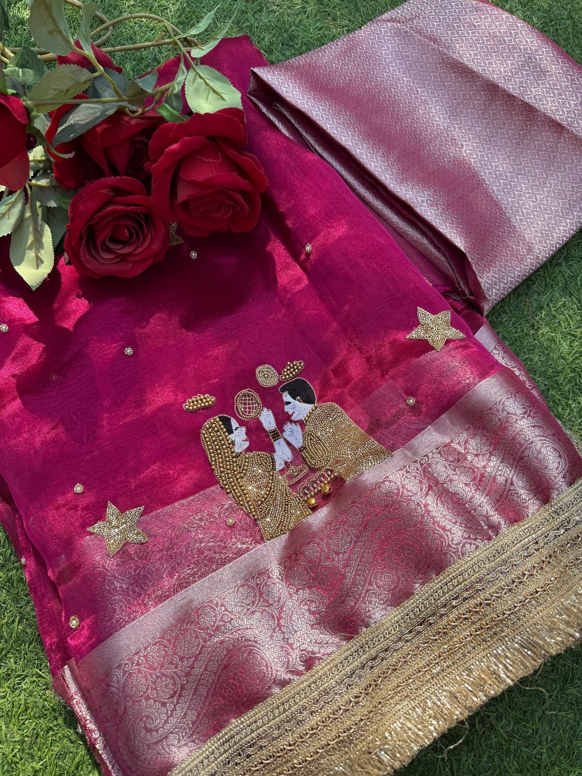 Karvachauth Waali Saree