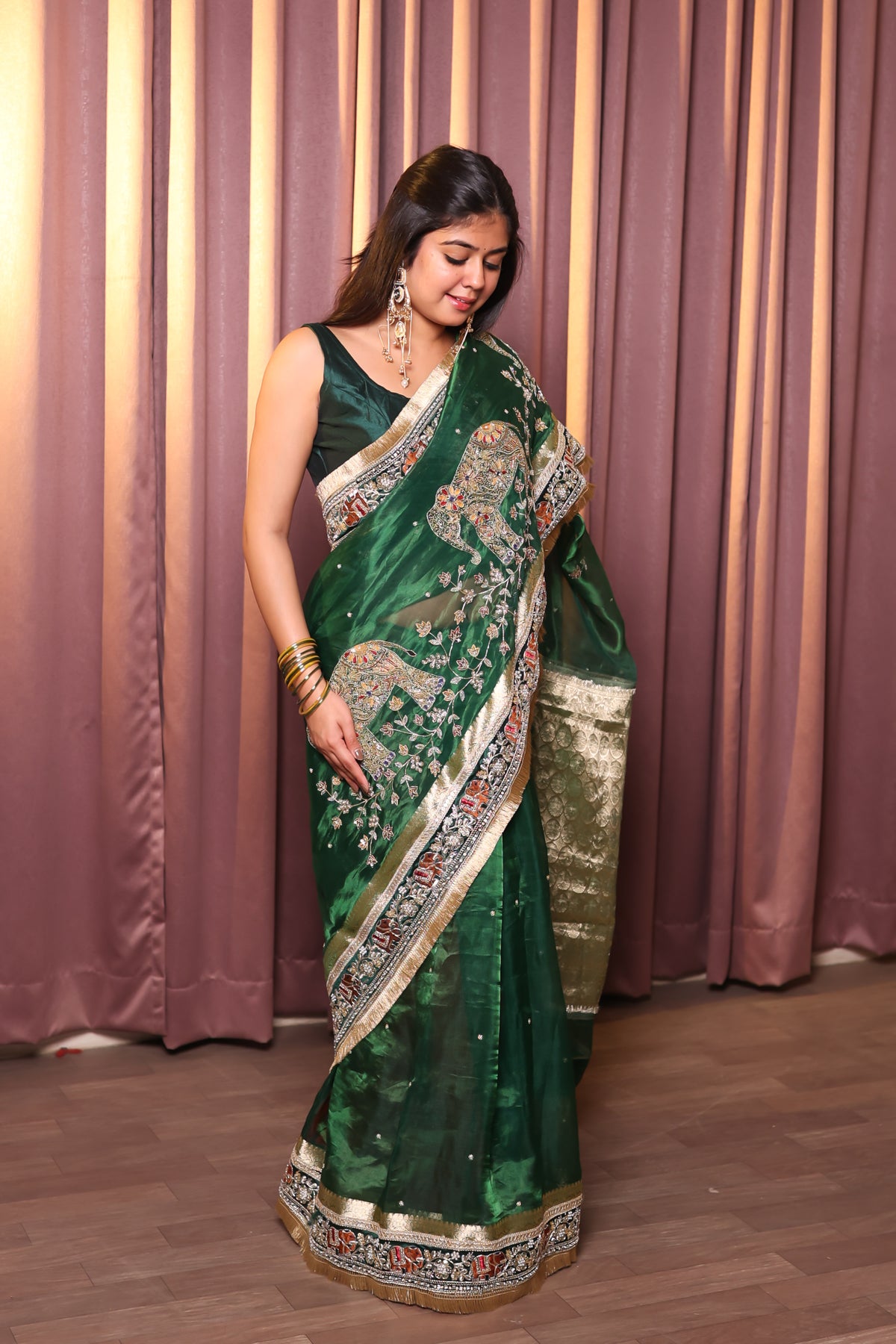 Special Teej Waali Saree