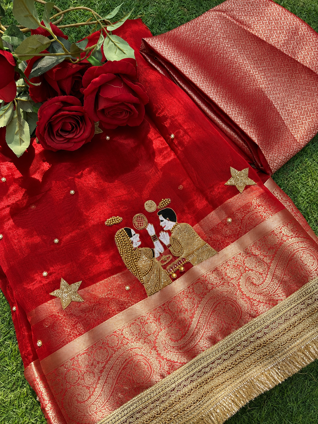 Karvachauth Waali Saree
