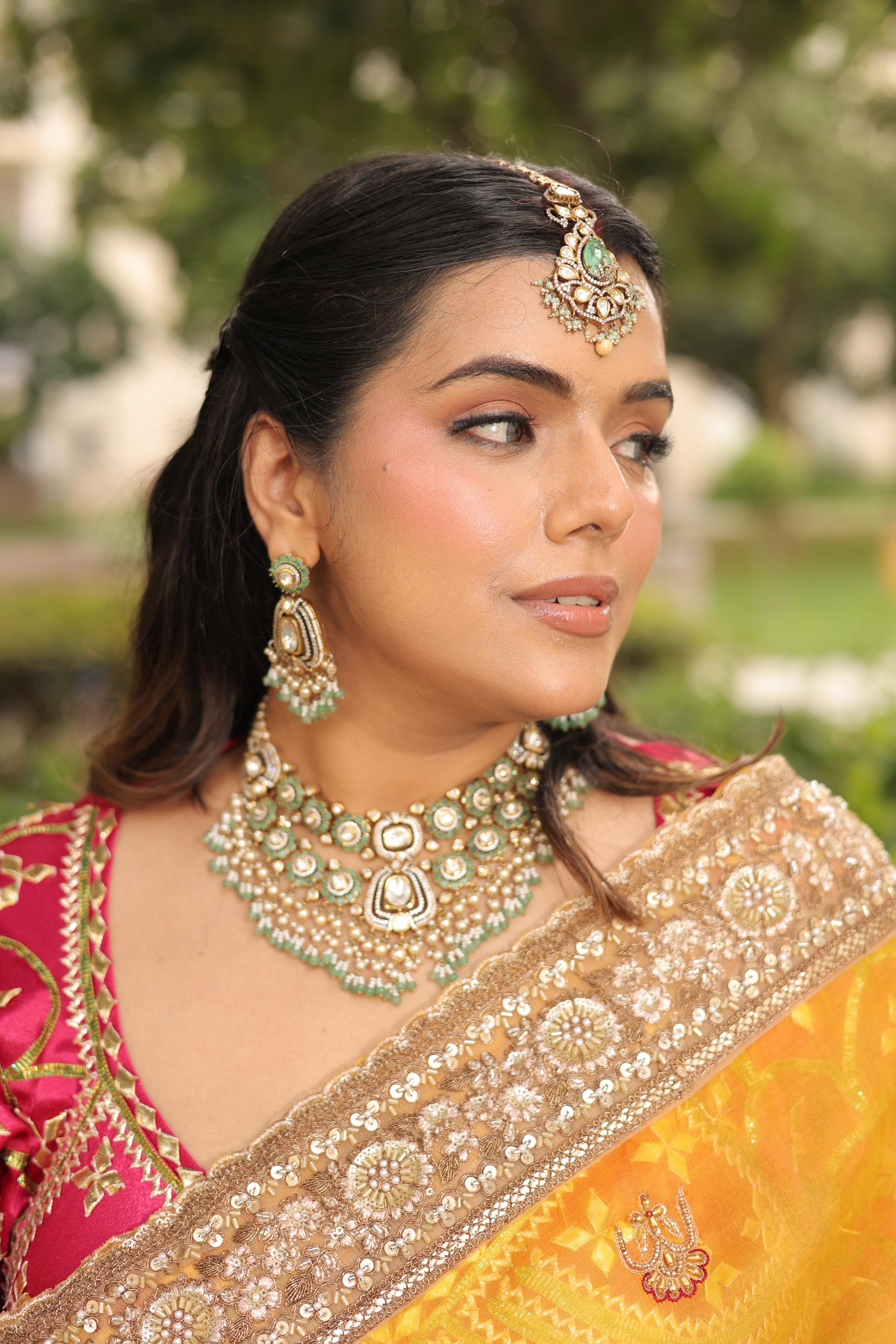 Madhubala - Sitara Aangi Saree Set