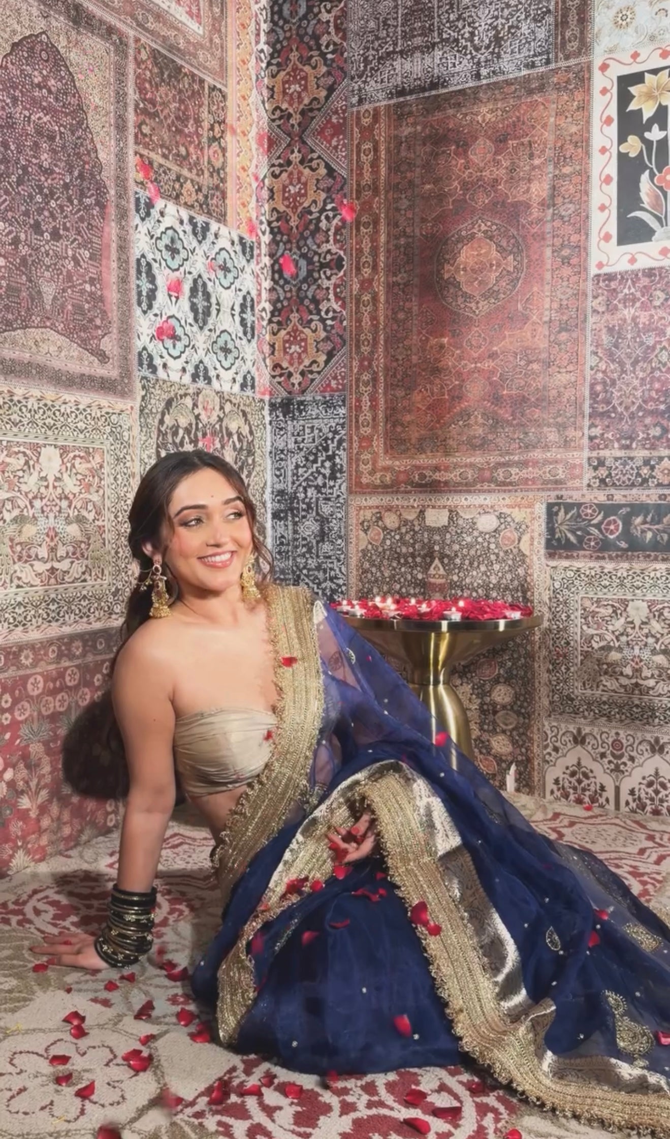 Tanya Waali Saree