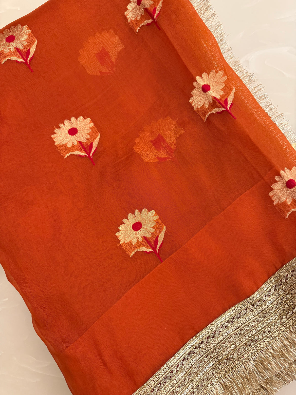 Suhaagrani - Organza Silk Saree