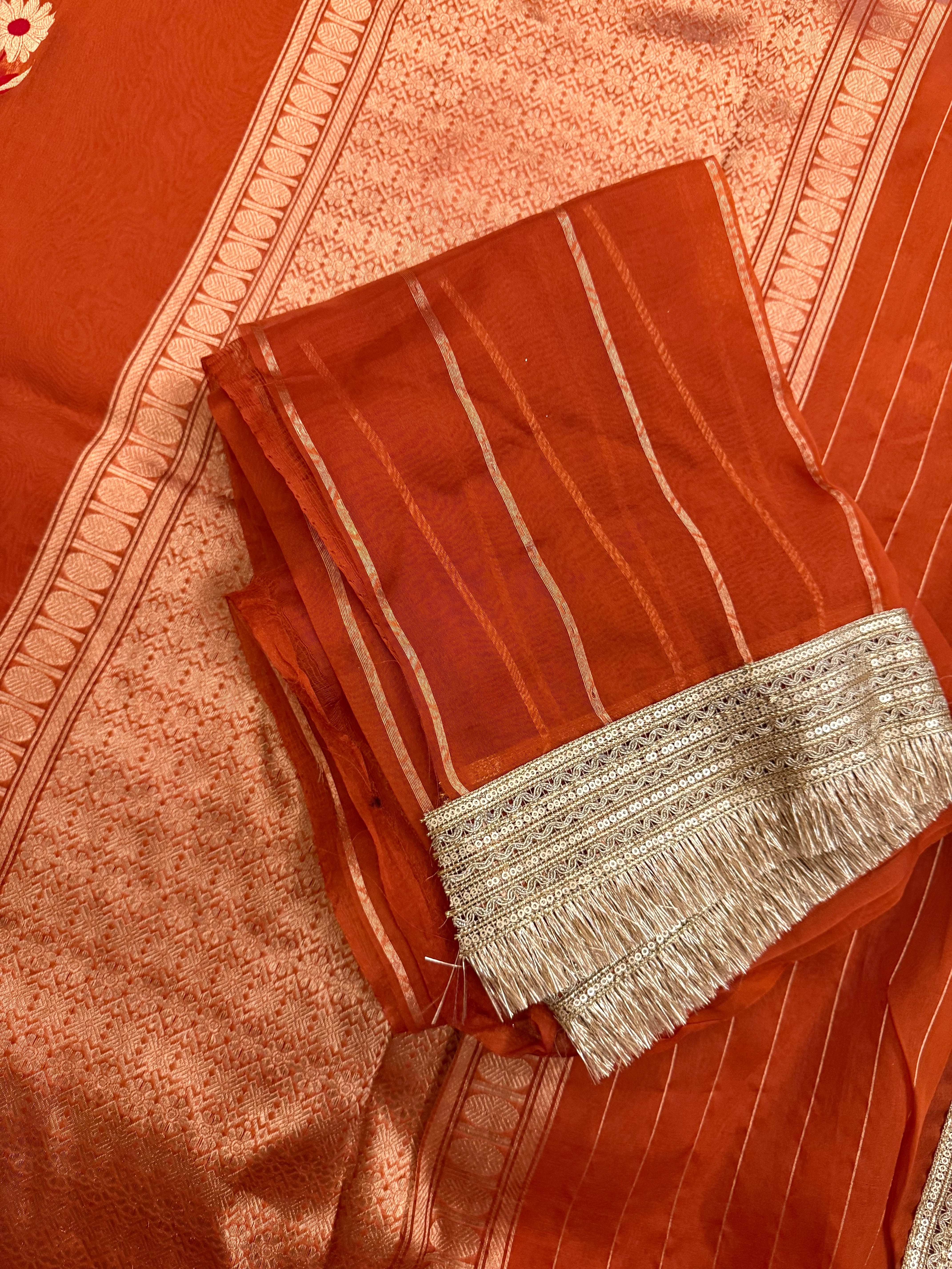 Suhaagrani - Organza Silk Saree