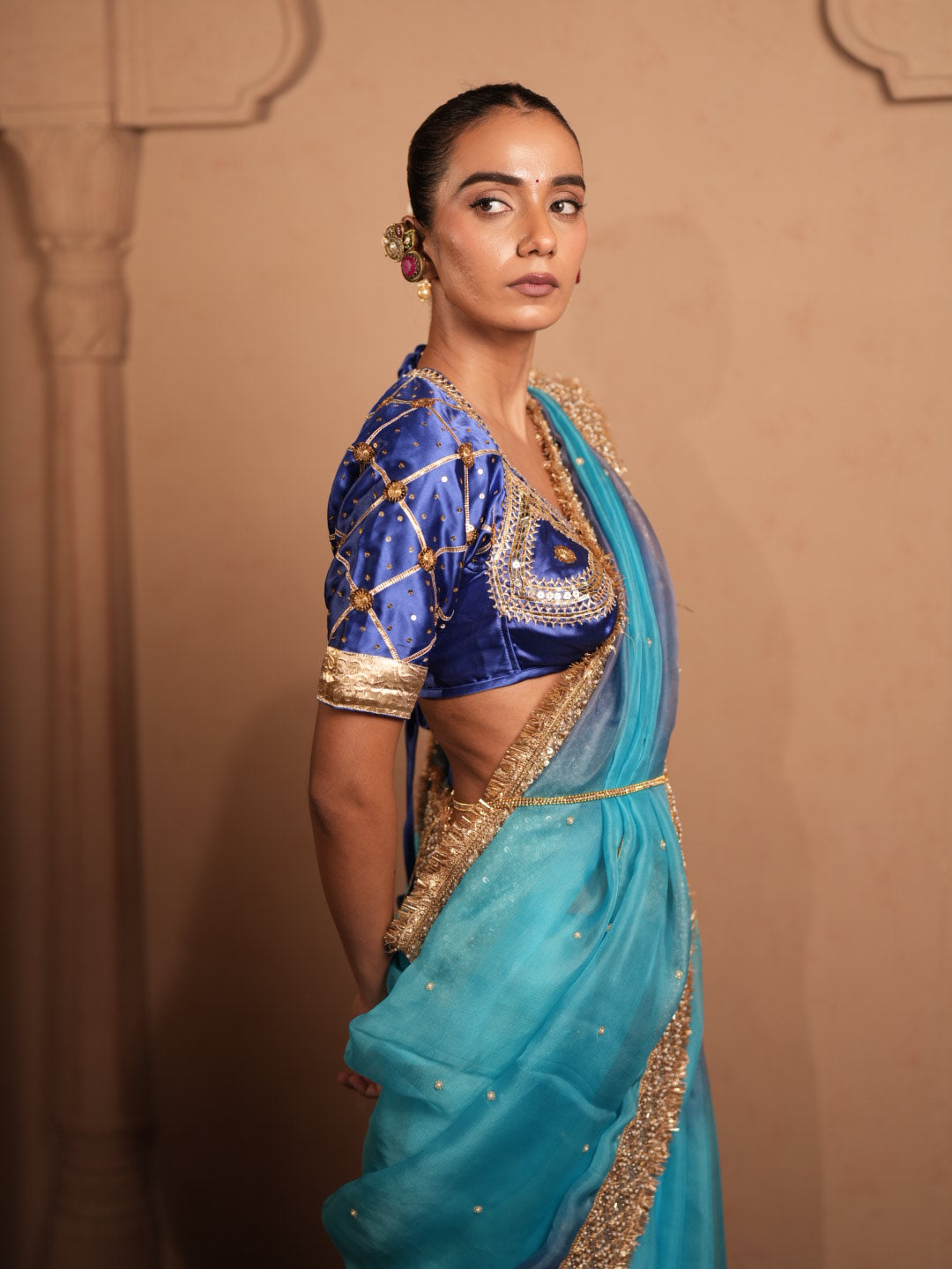Laila- Sitara Aangi Saree Set