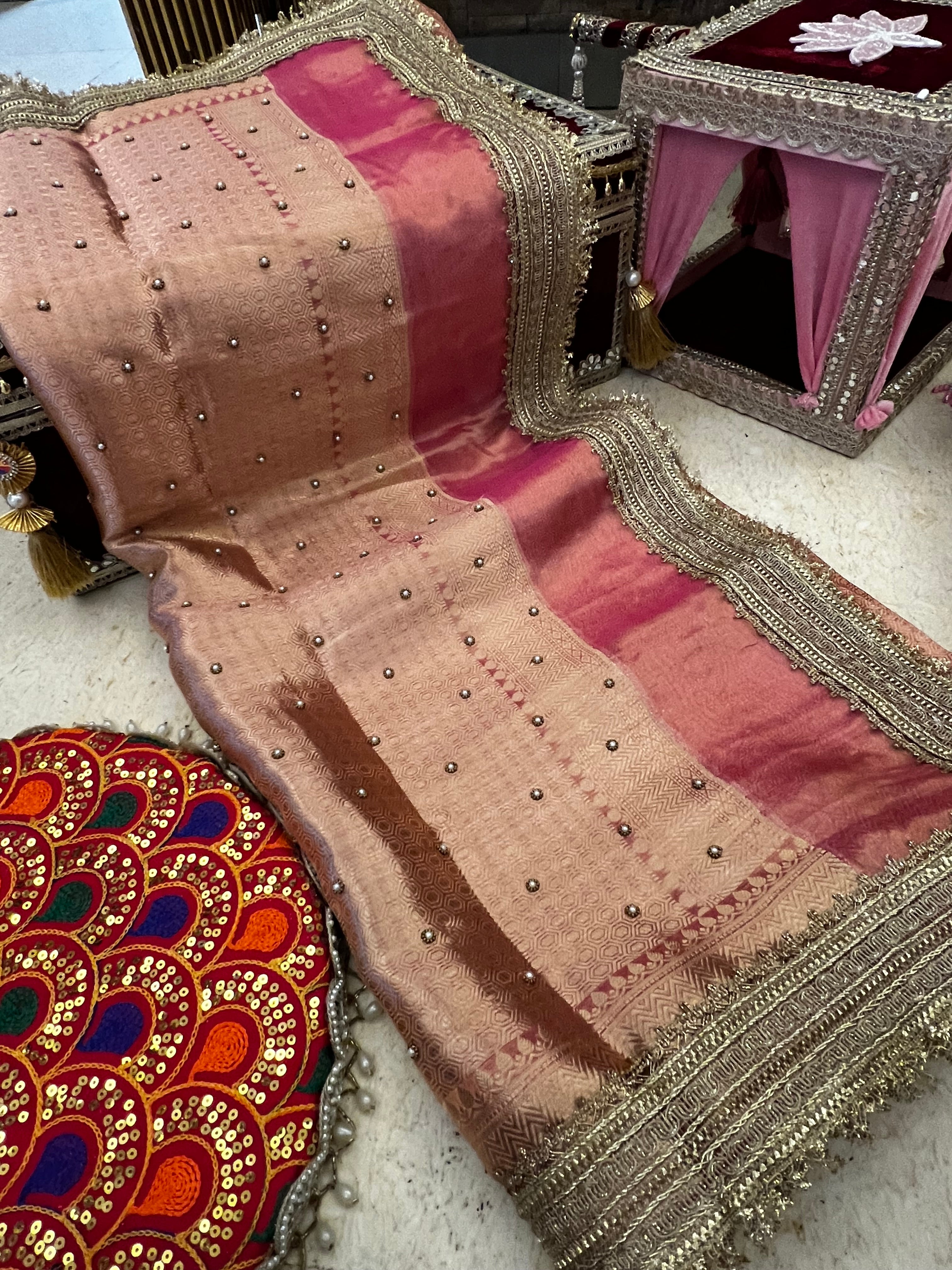 Onion Pink Saree