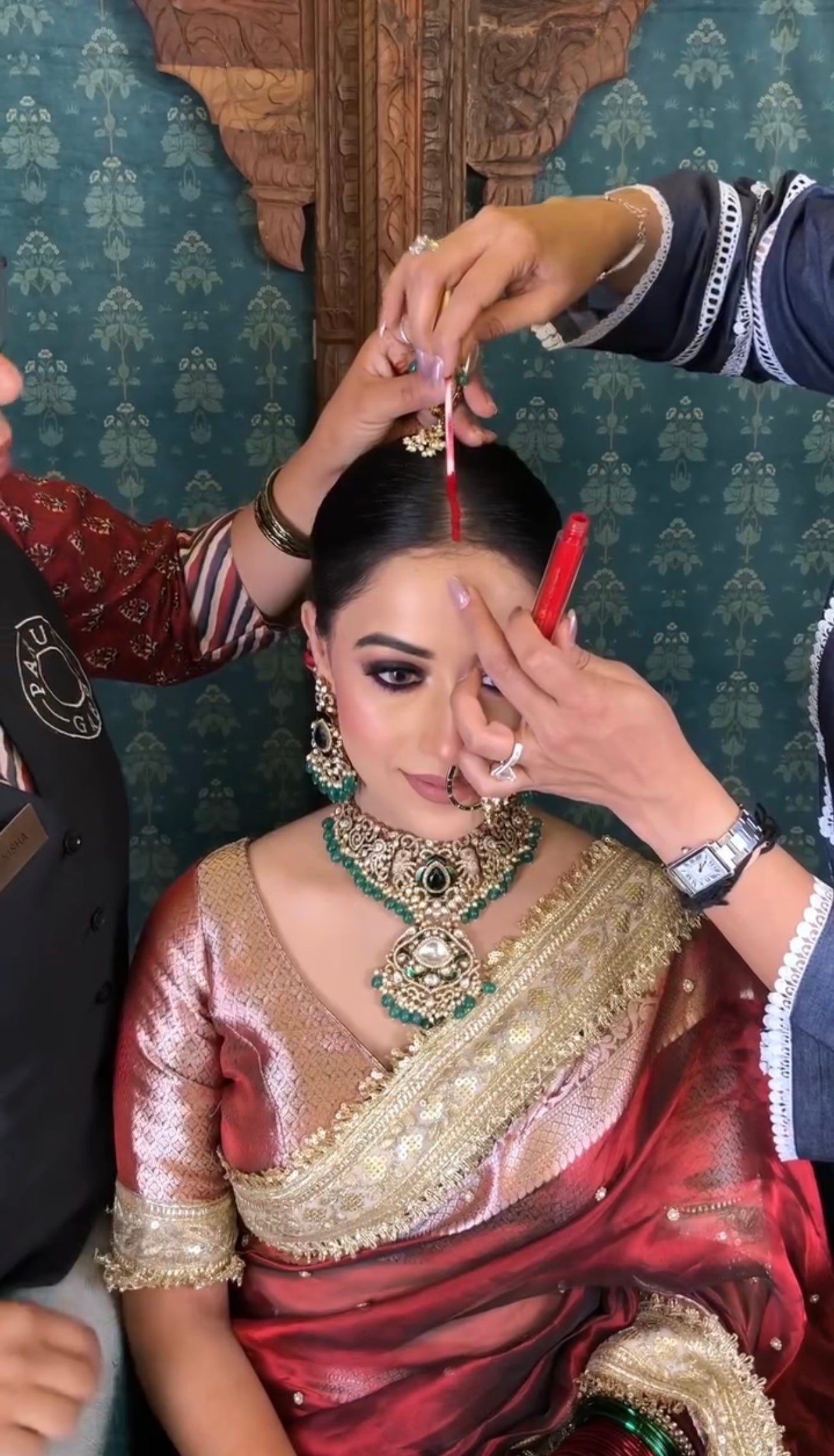 Parul Garg Bride Saree