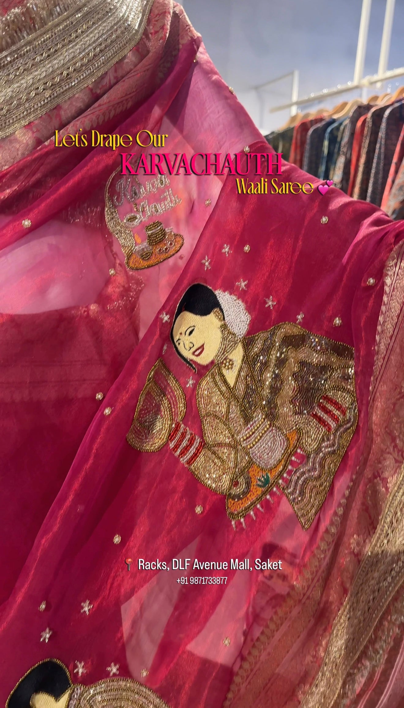 Karvachauth Waali Saree