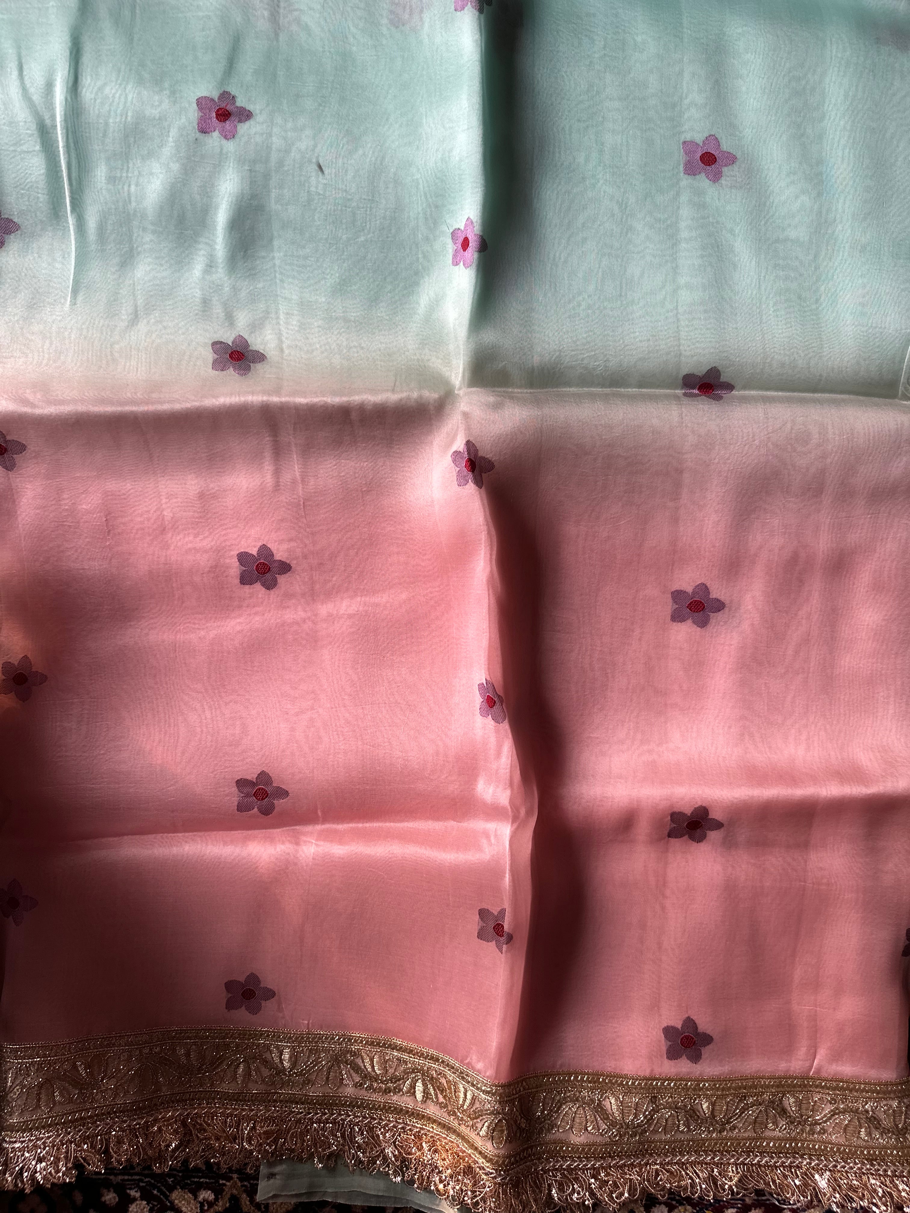 Pure Organza Silk Saree