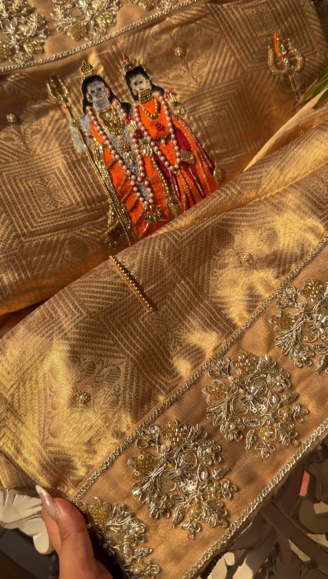 Shiv Parvati Waali Saree