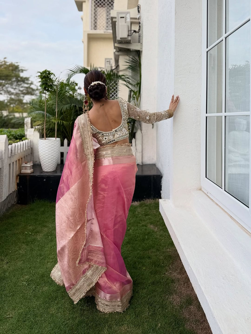 Isha Borah - Pure Tissue Silk Saree