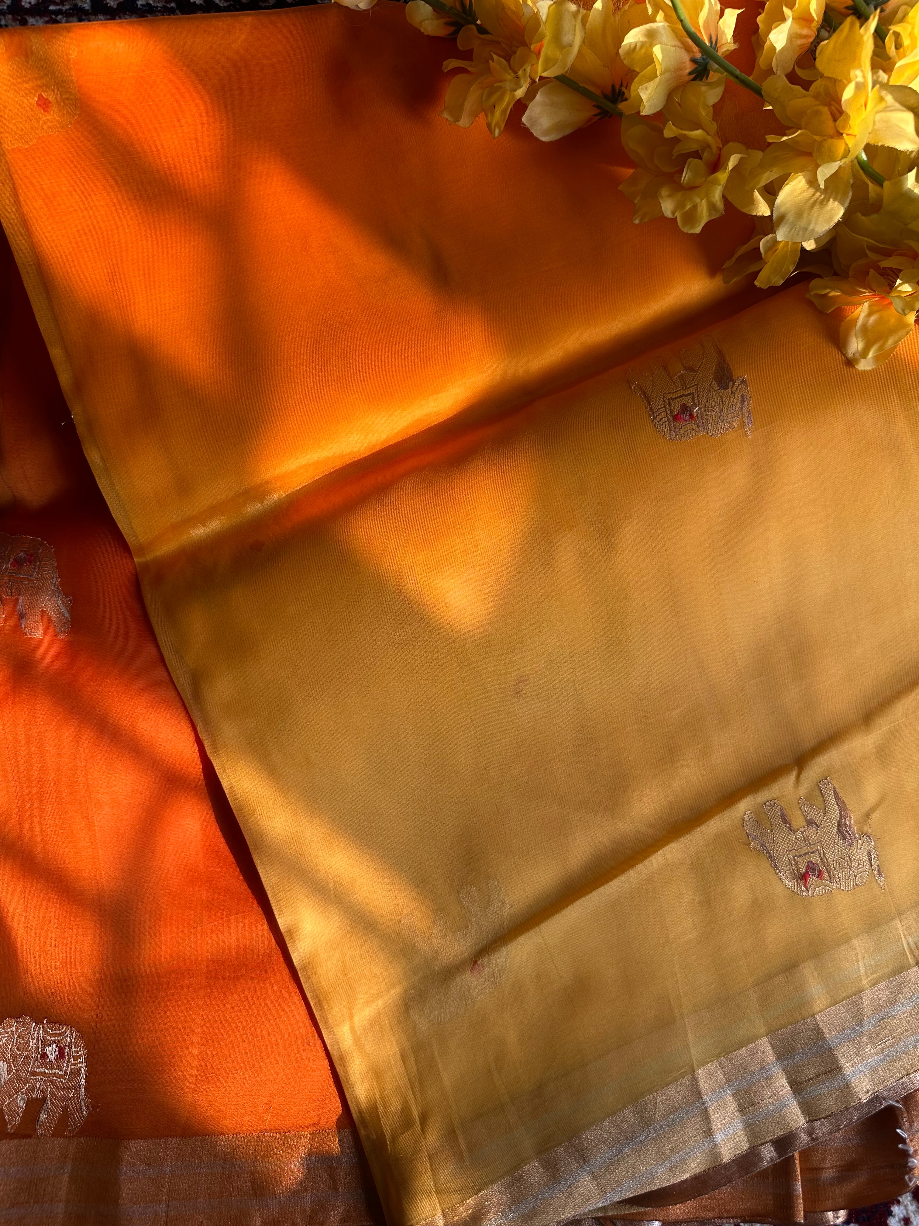 Pure Organza Silk Saree
