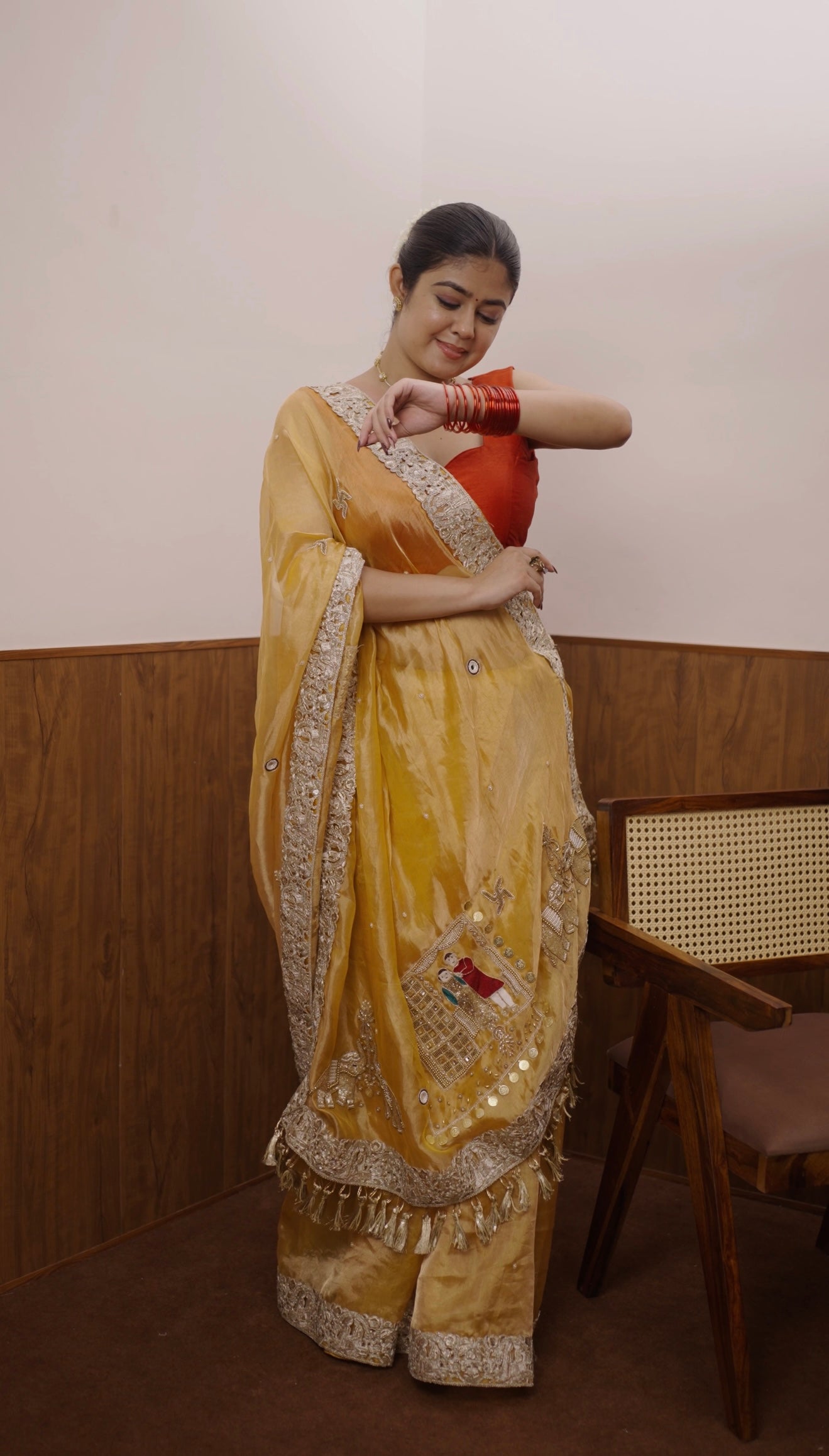 Grih Pravesh Waali Saree