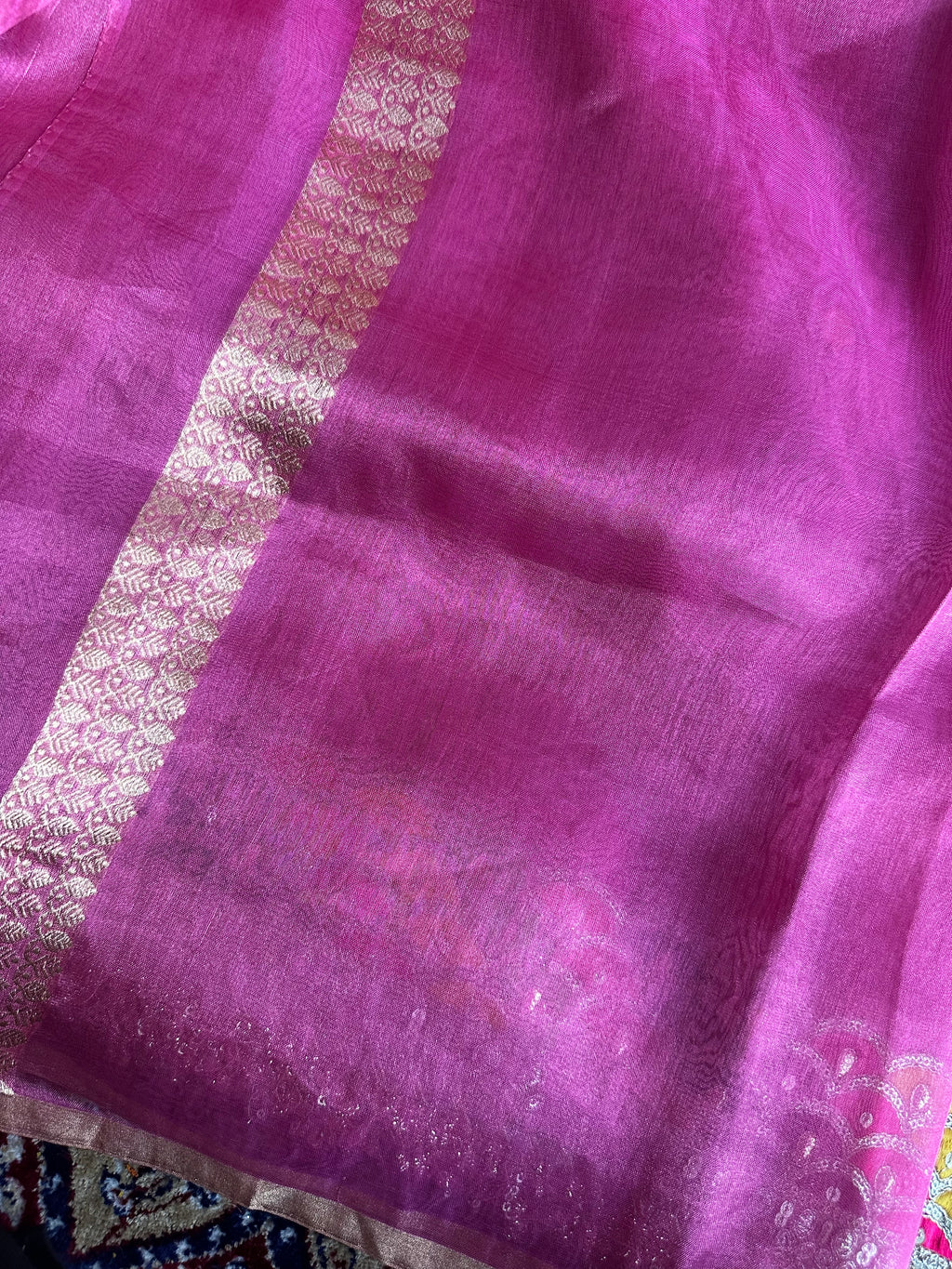 Pure Tissue Silk Saree With Kaduwa Booti
