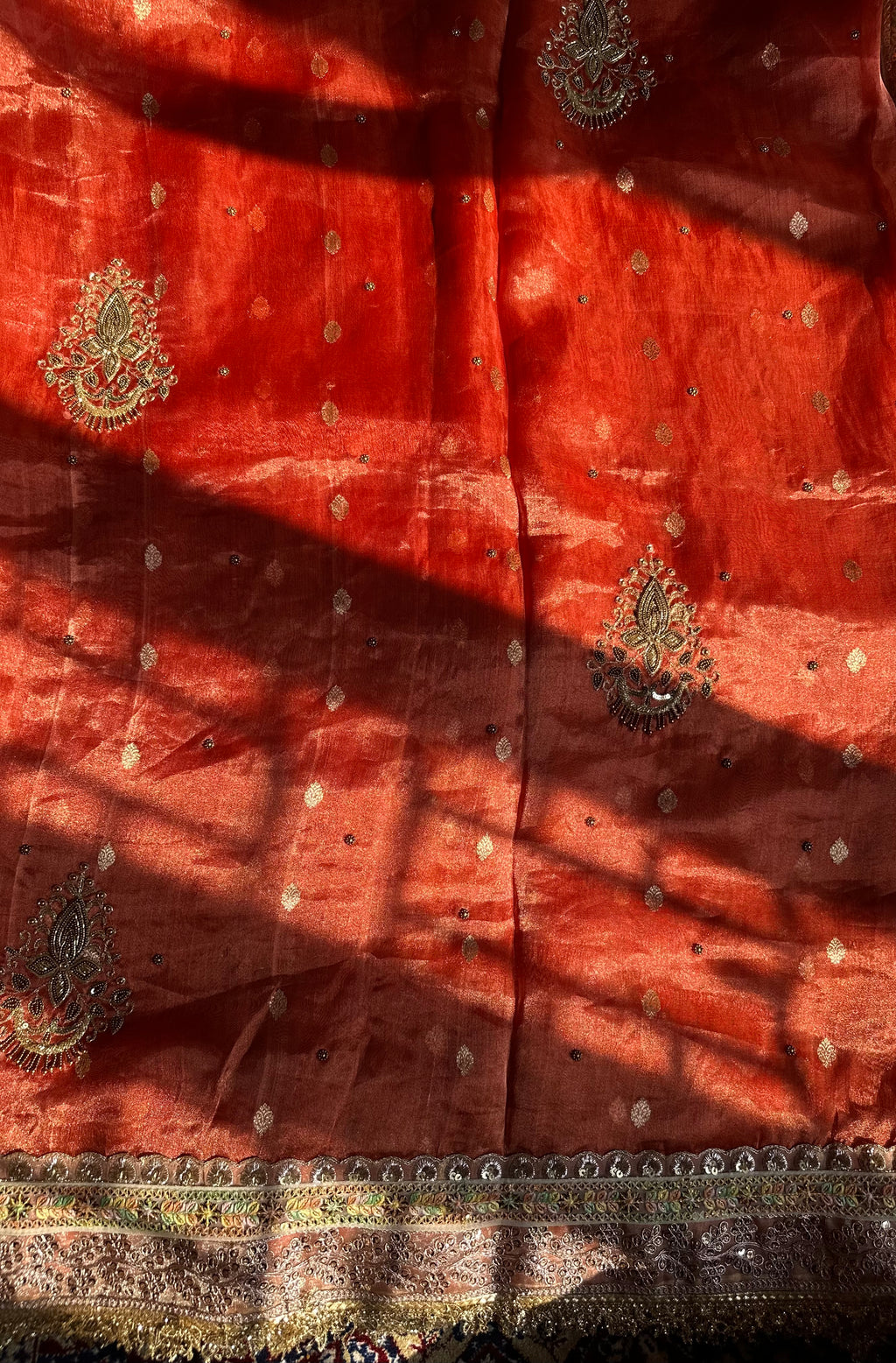 Pure Tissue Silk Saree With Kaduwa Booti