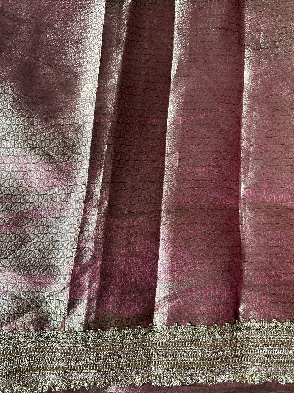 Chetak - Pure Tissue Silk Saree With Hand Embroidery
