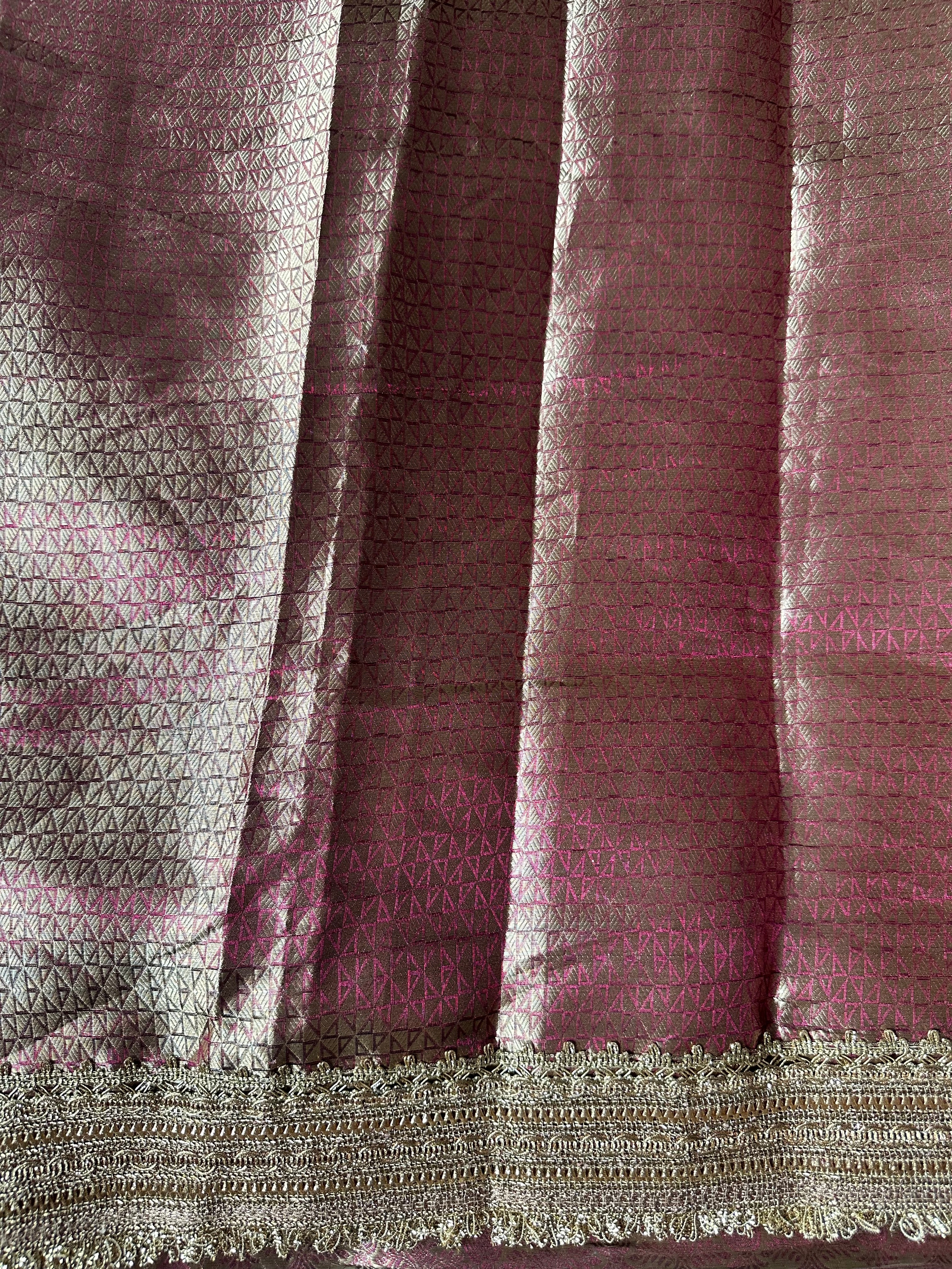 Chetak - Pure Tissue Silk Saree With Hand Embroidery