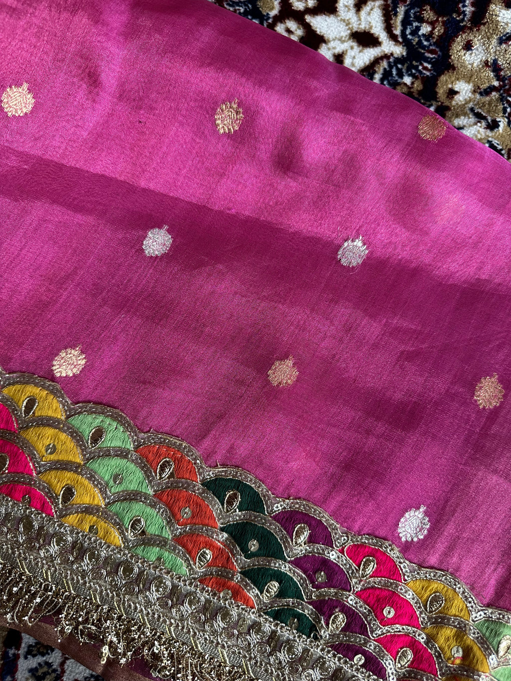 Pure Tissue Silk Saree With Kaduwa Booti