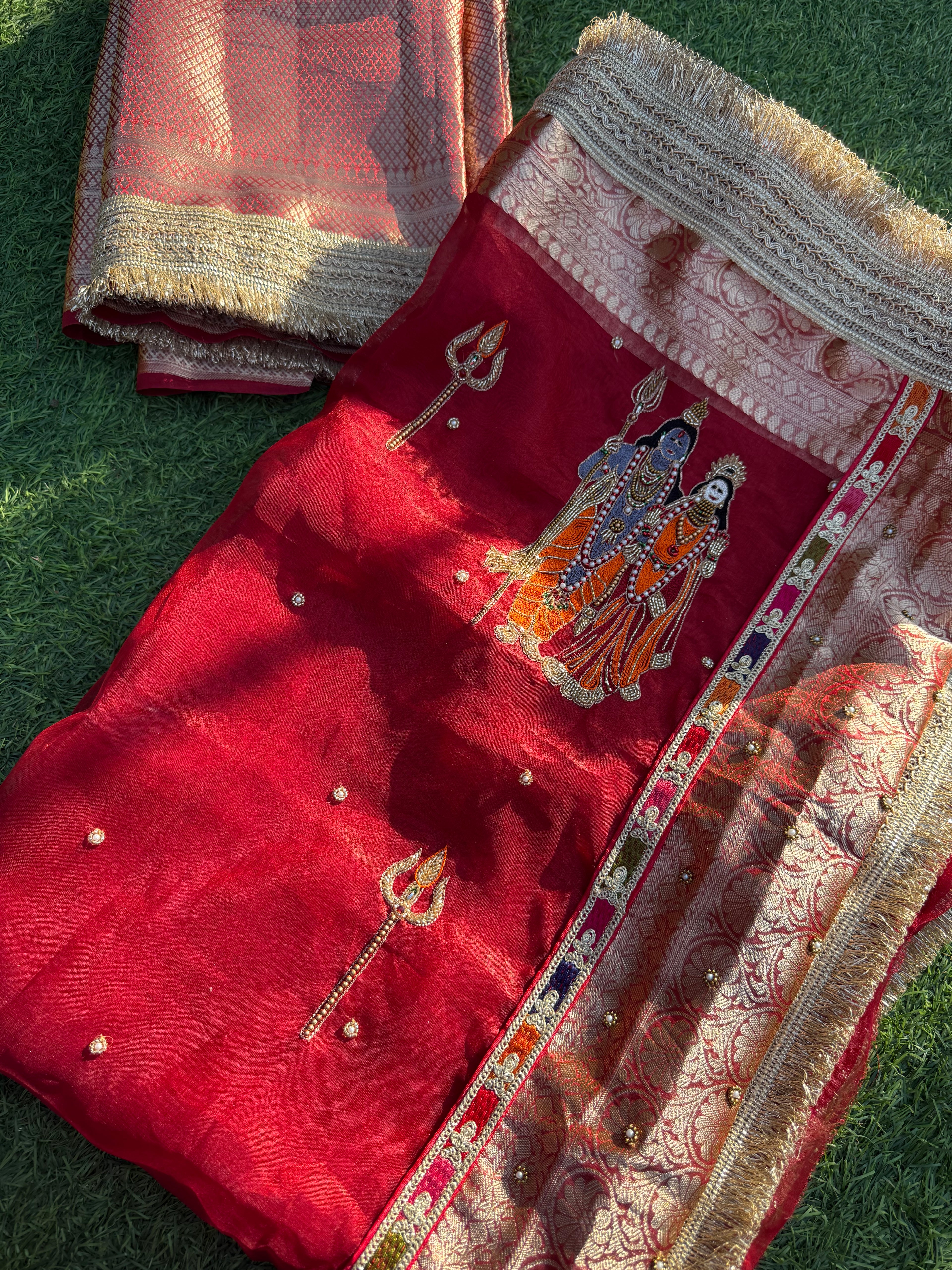 Shiv Parvati Saree