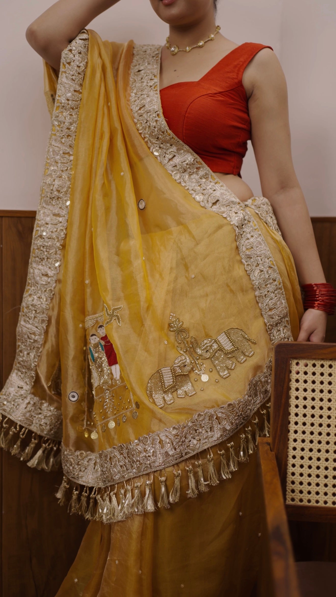 Grih Pravesh Waali Saree