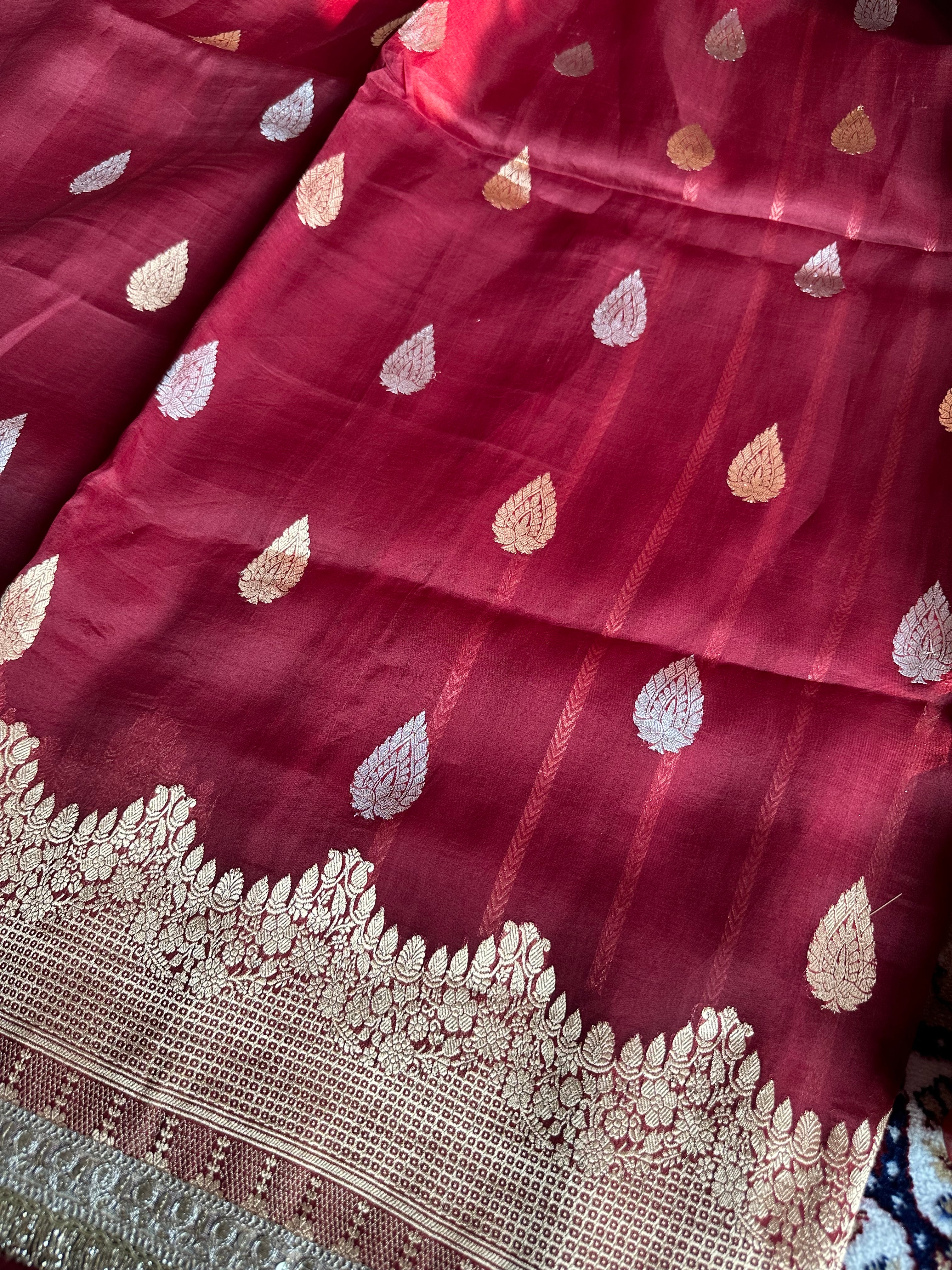 Pure Organza Silk Saree