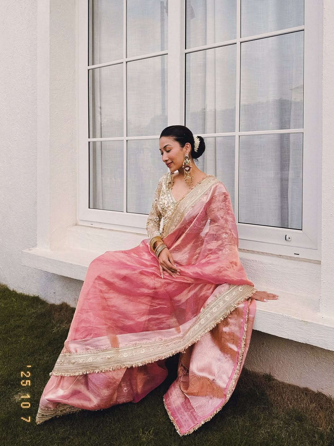 Isha Borah - Pure Tissue Silk Saree