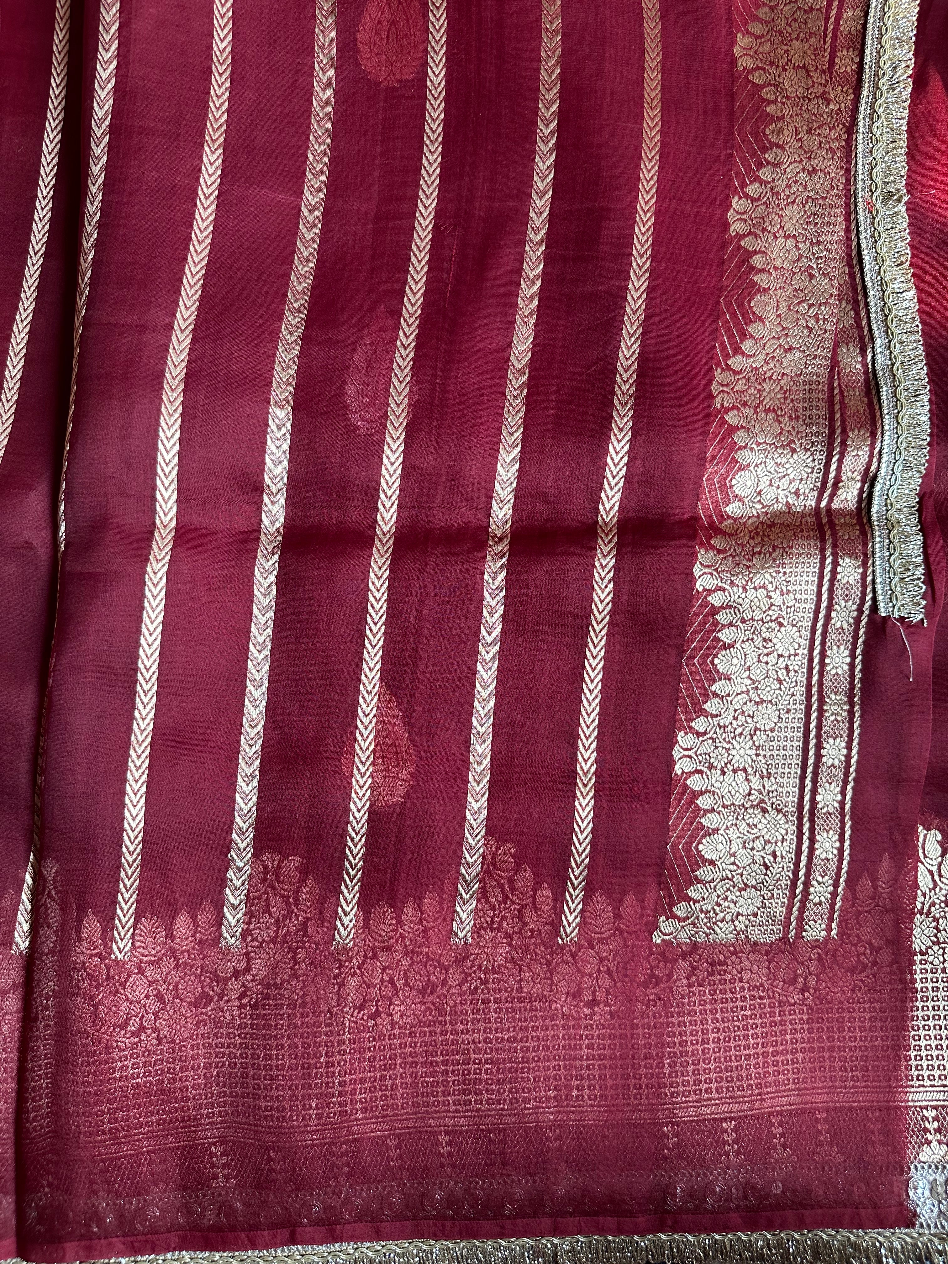 Pure Organza Silk Saree