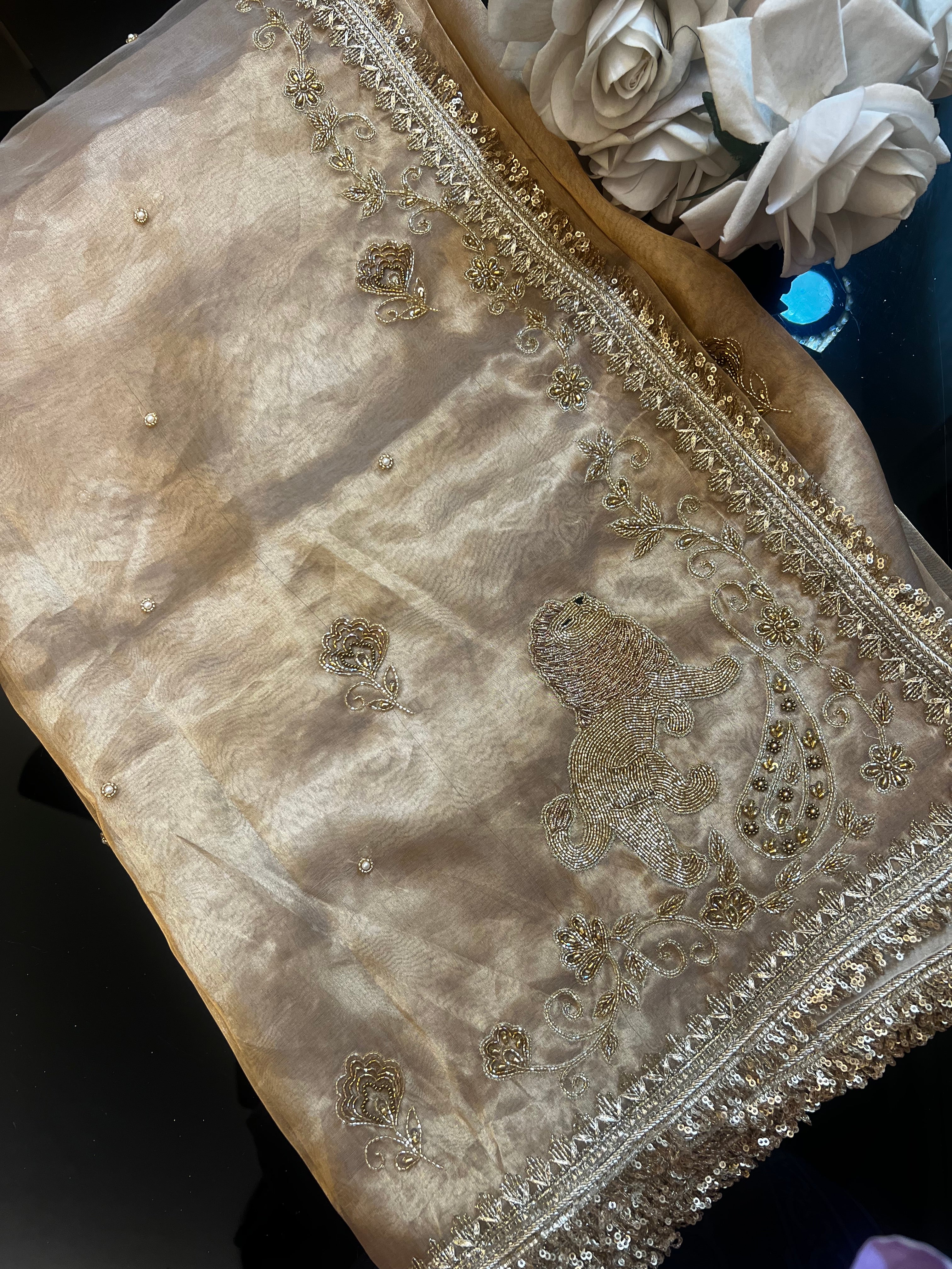 Sunehri Saree