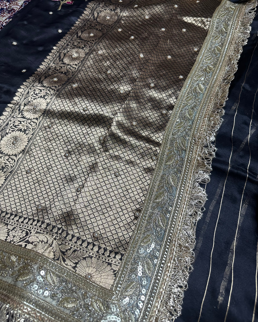 Pure Tissue Silk Saree With Kaduwa Booti