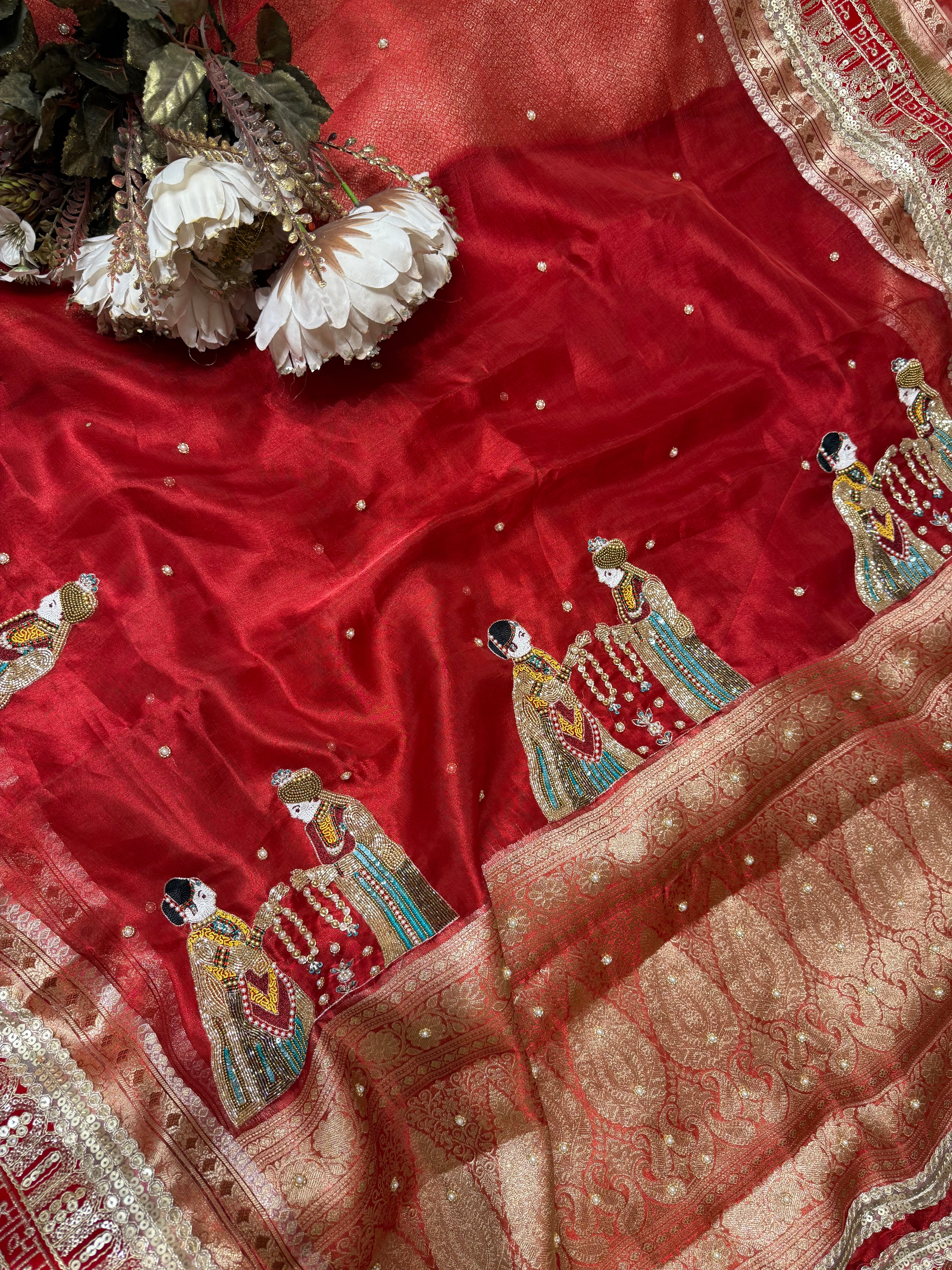 Varmala Waali Saree - Pure Tissue Silk Saree