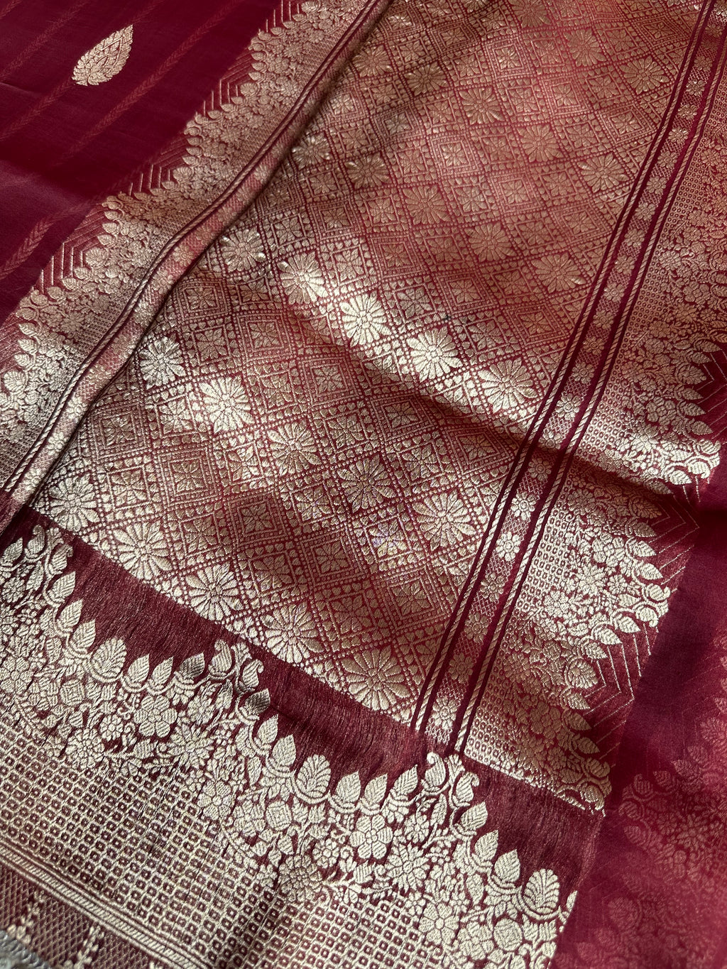 Pure Organza Silk Saree