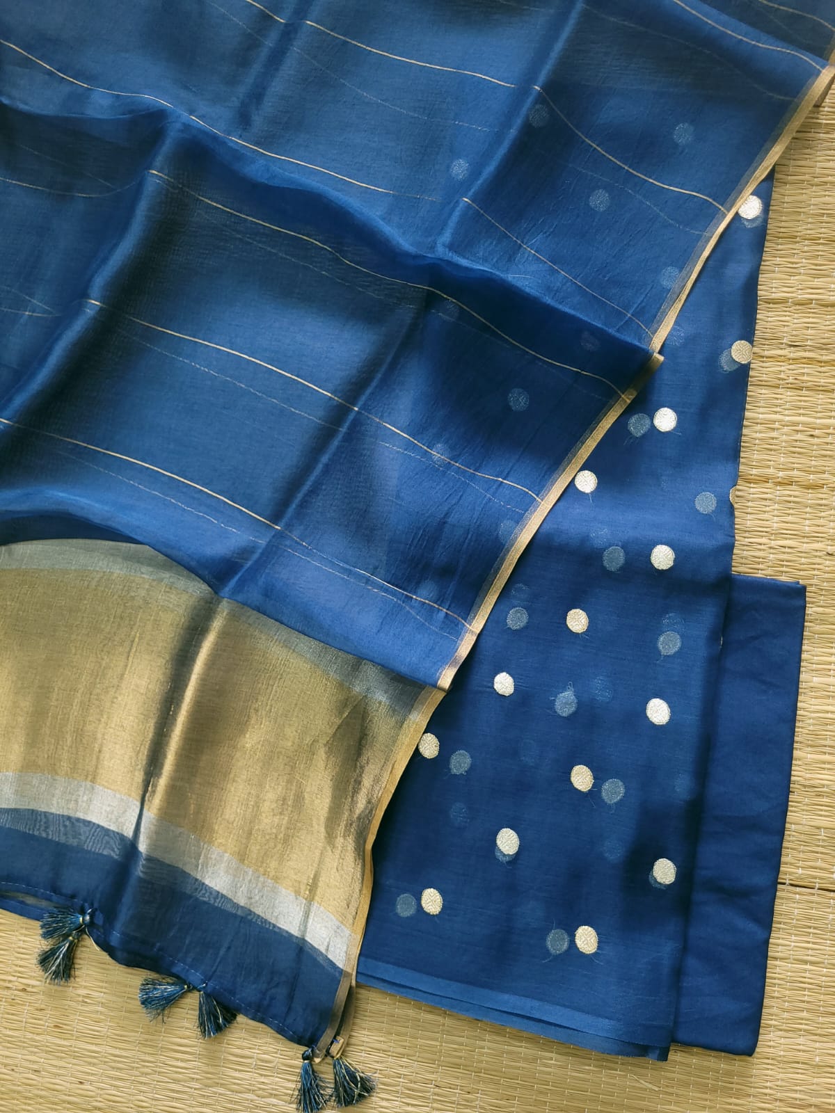 EXCLUSIVE BANARASI PURE ORGANZA SILK SUIT SET