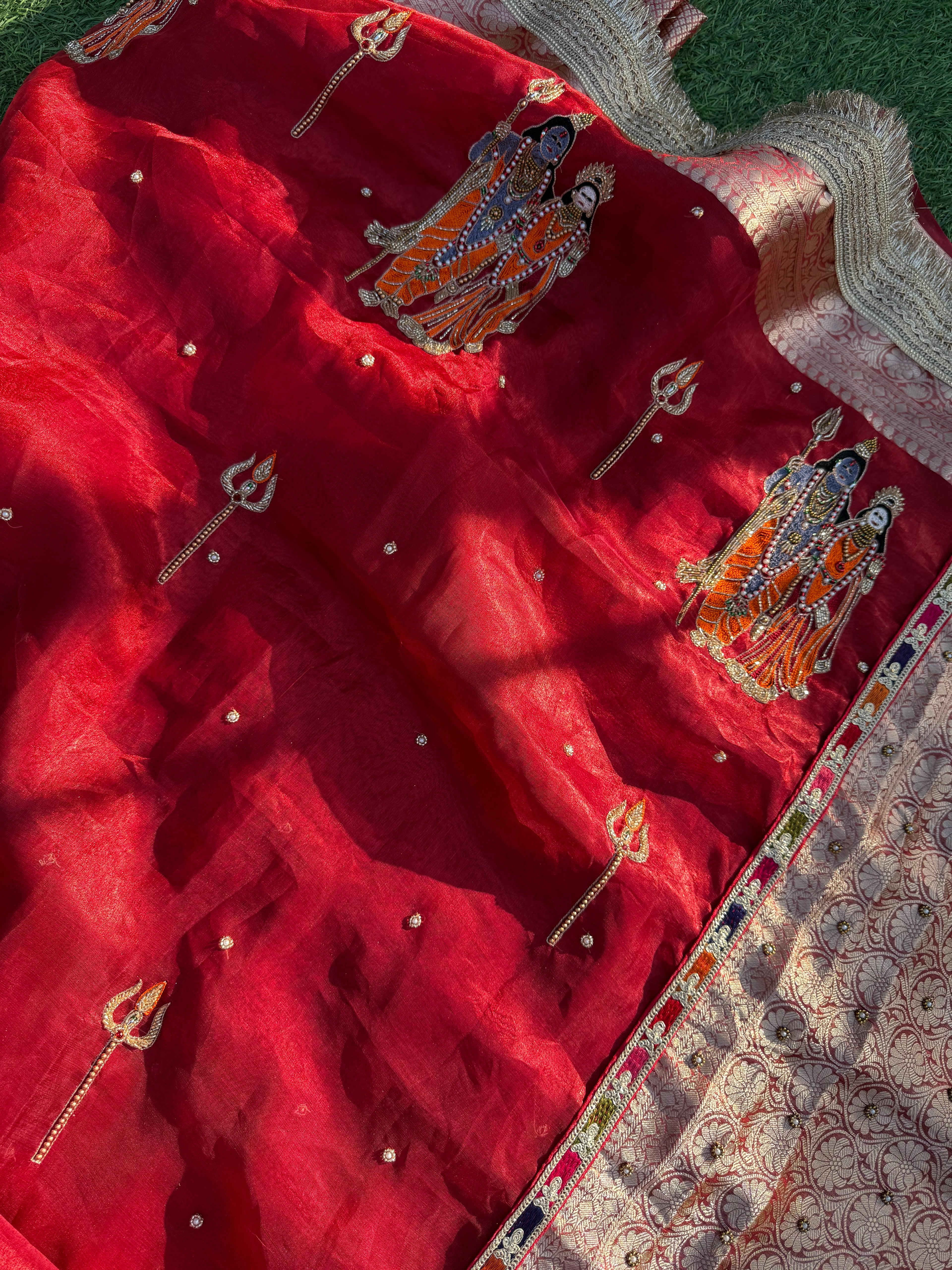 Shiv Parvati Saree