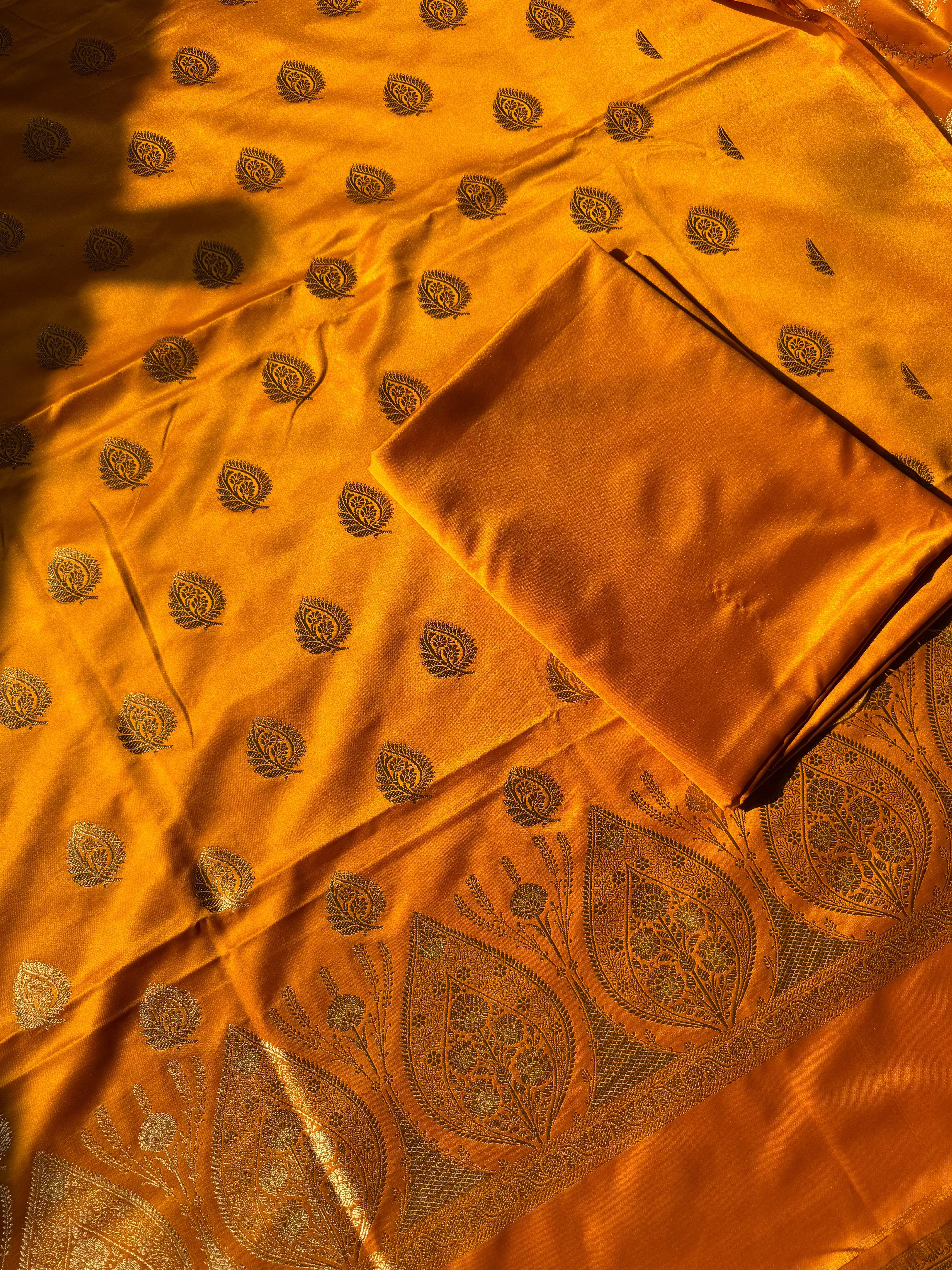 Banarasi Mashru Silk Suit Set