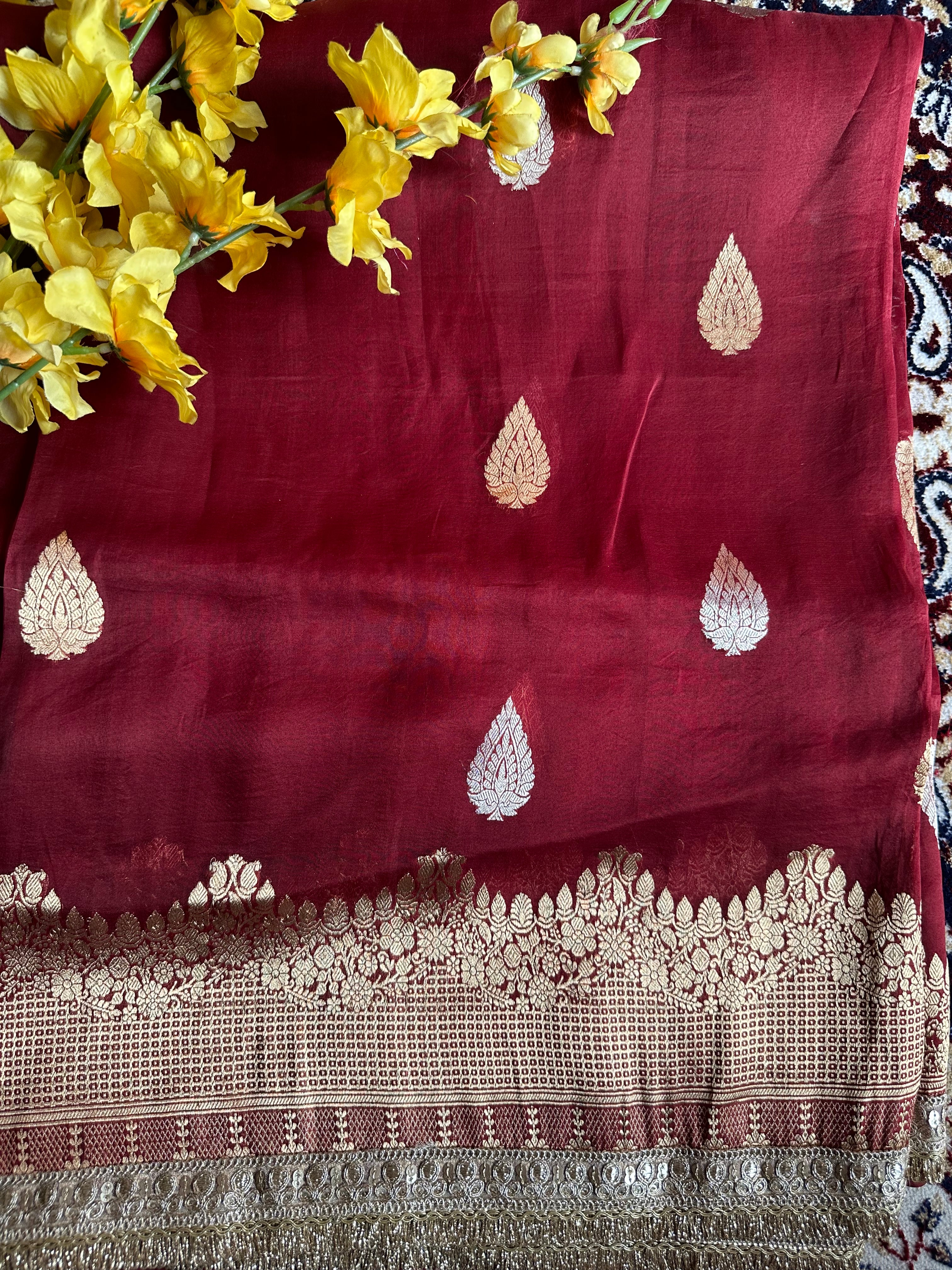 Pure Organza Silk Saree