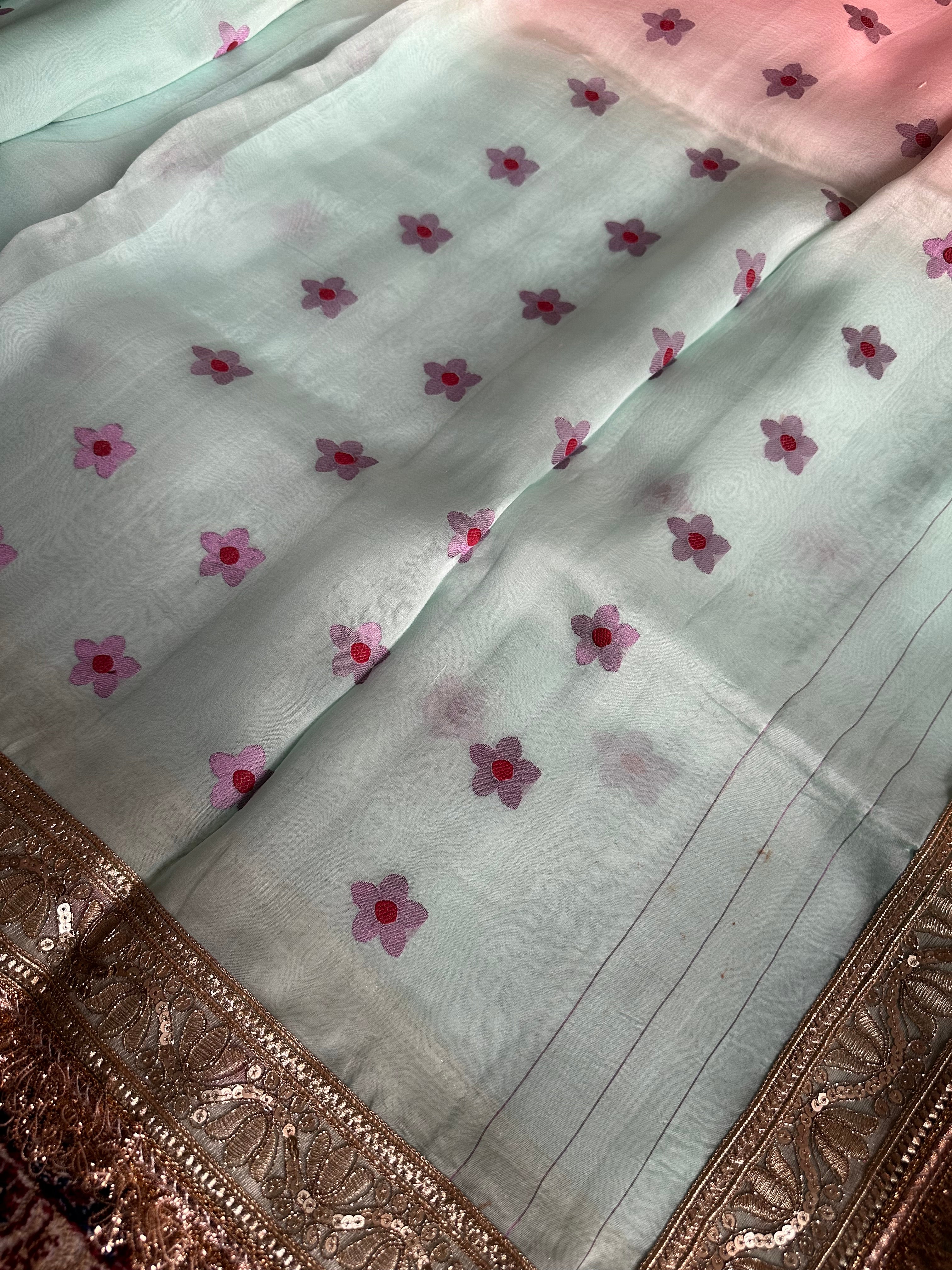 Pure Organza Silk Saree