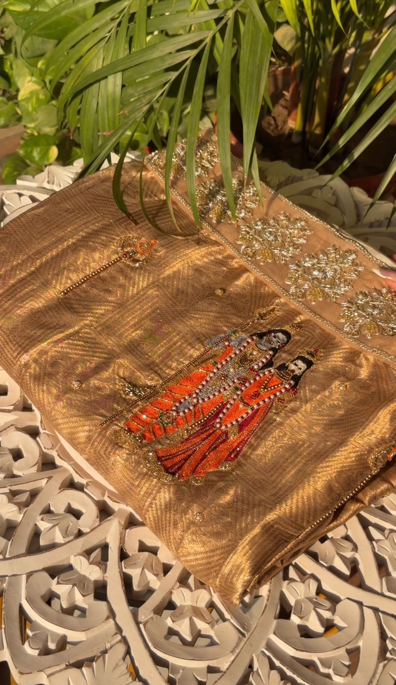 Shiv Parvati Waali Saree