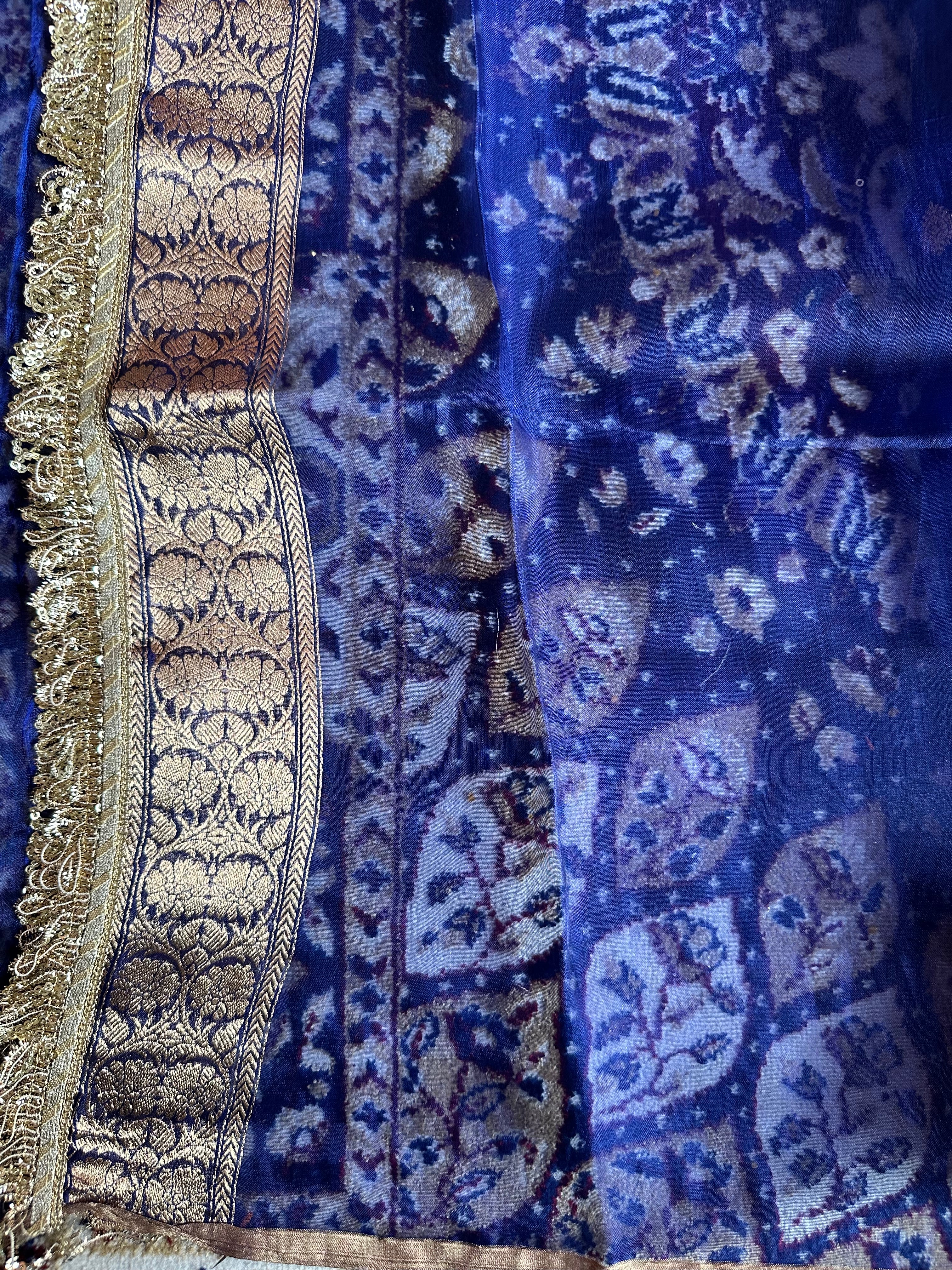 Pure Tissue Silk Saree With Kaduwa Booti