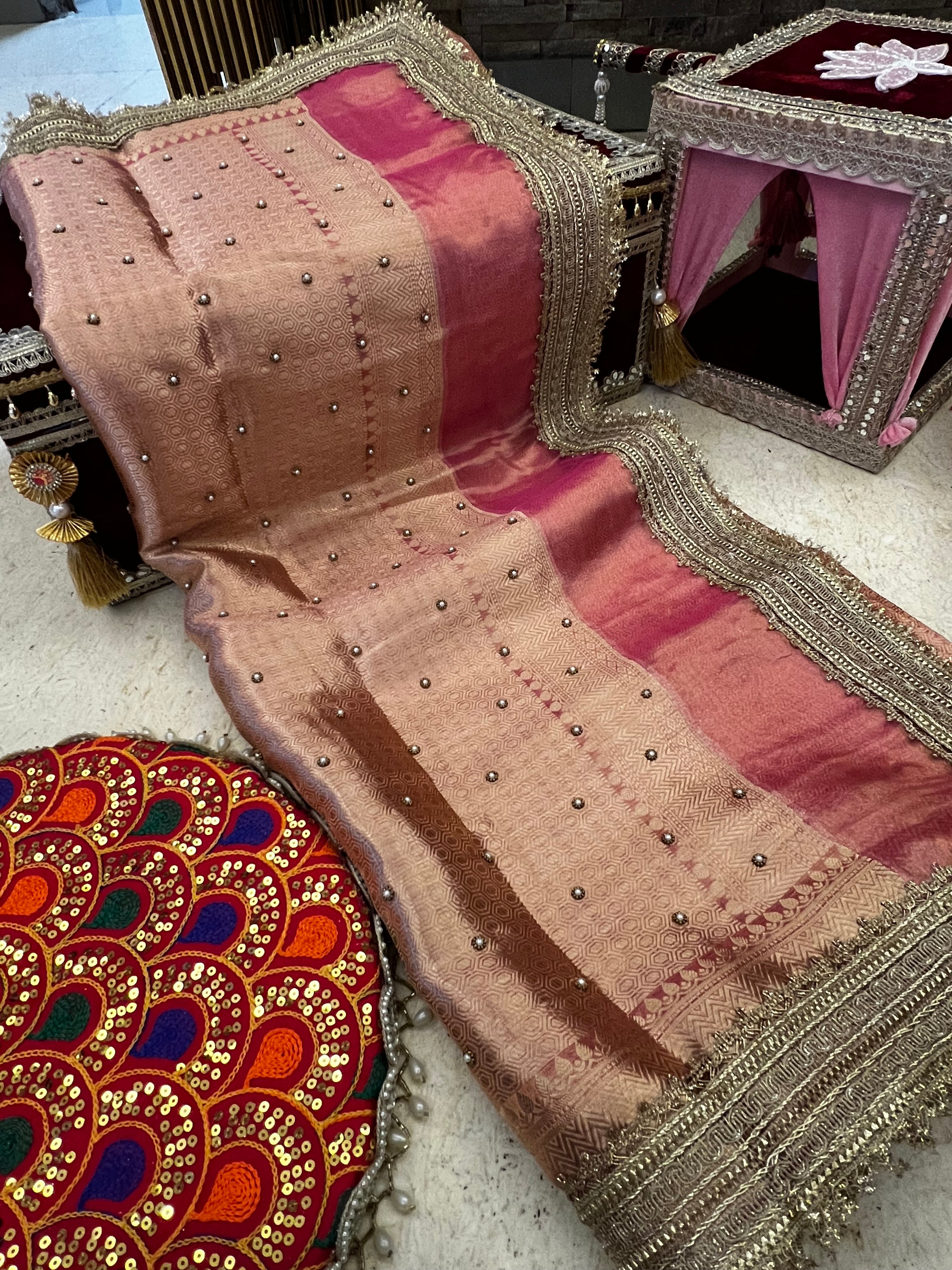 Onion Pink Saree