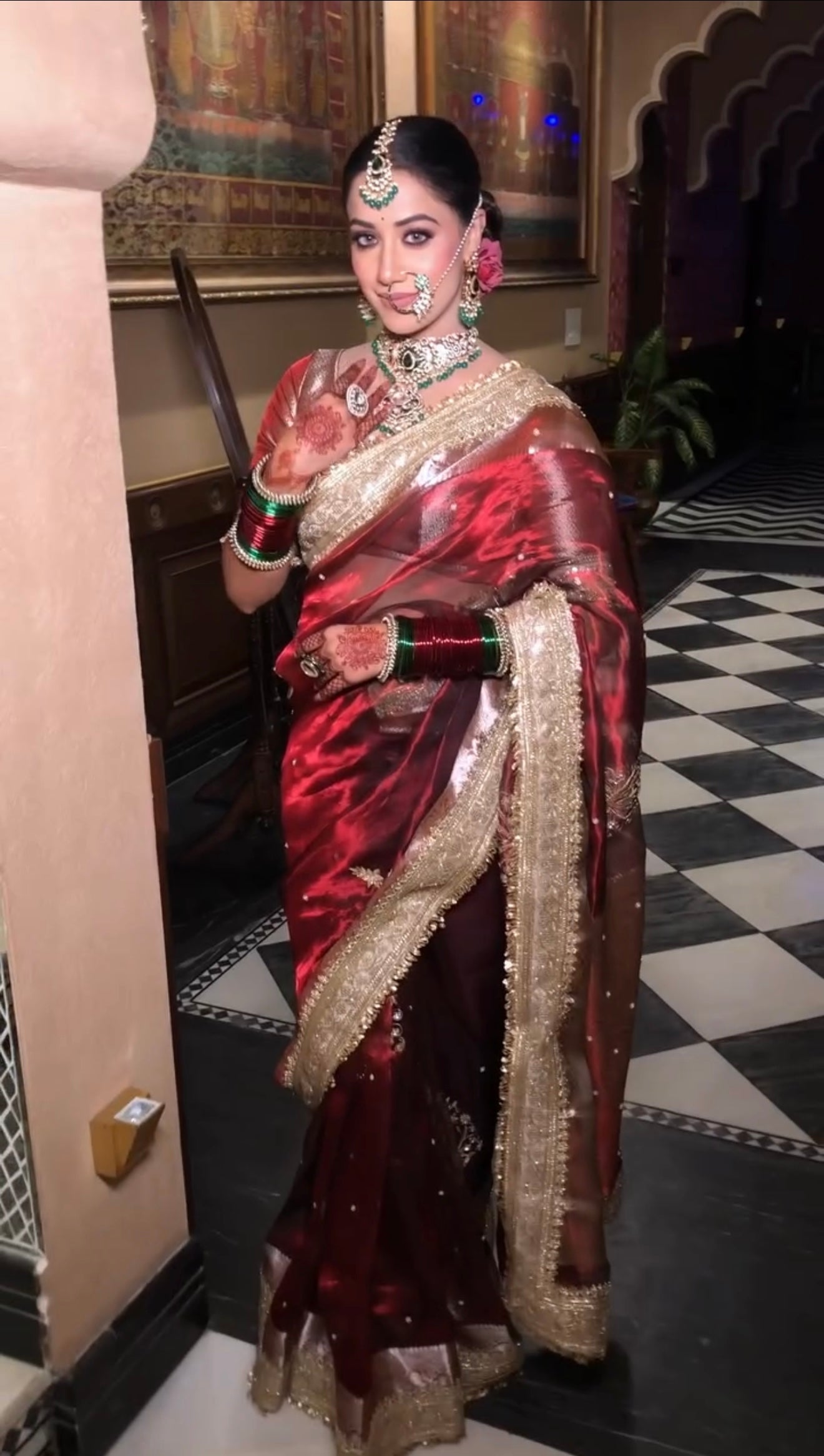 Parul Garg Bride Saree
