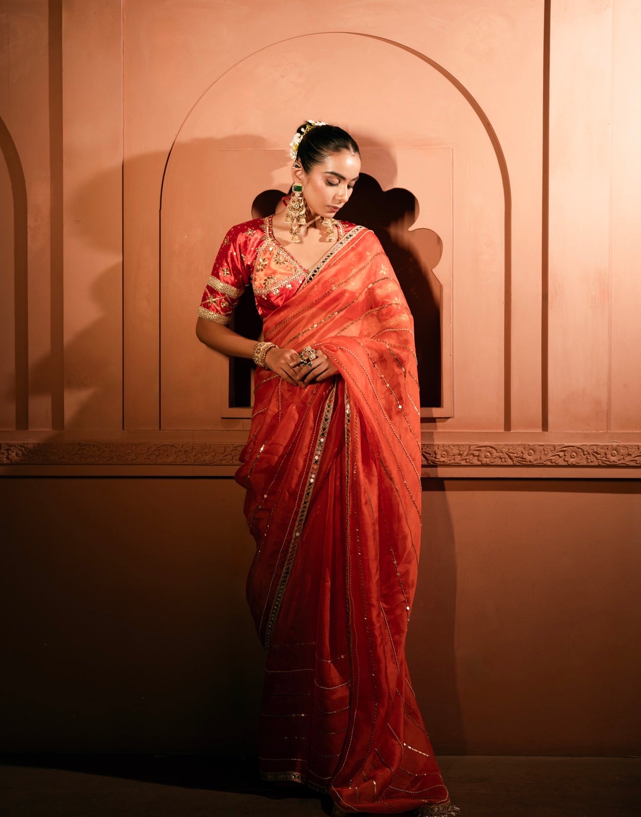 Sitara Aangi Saree Set