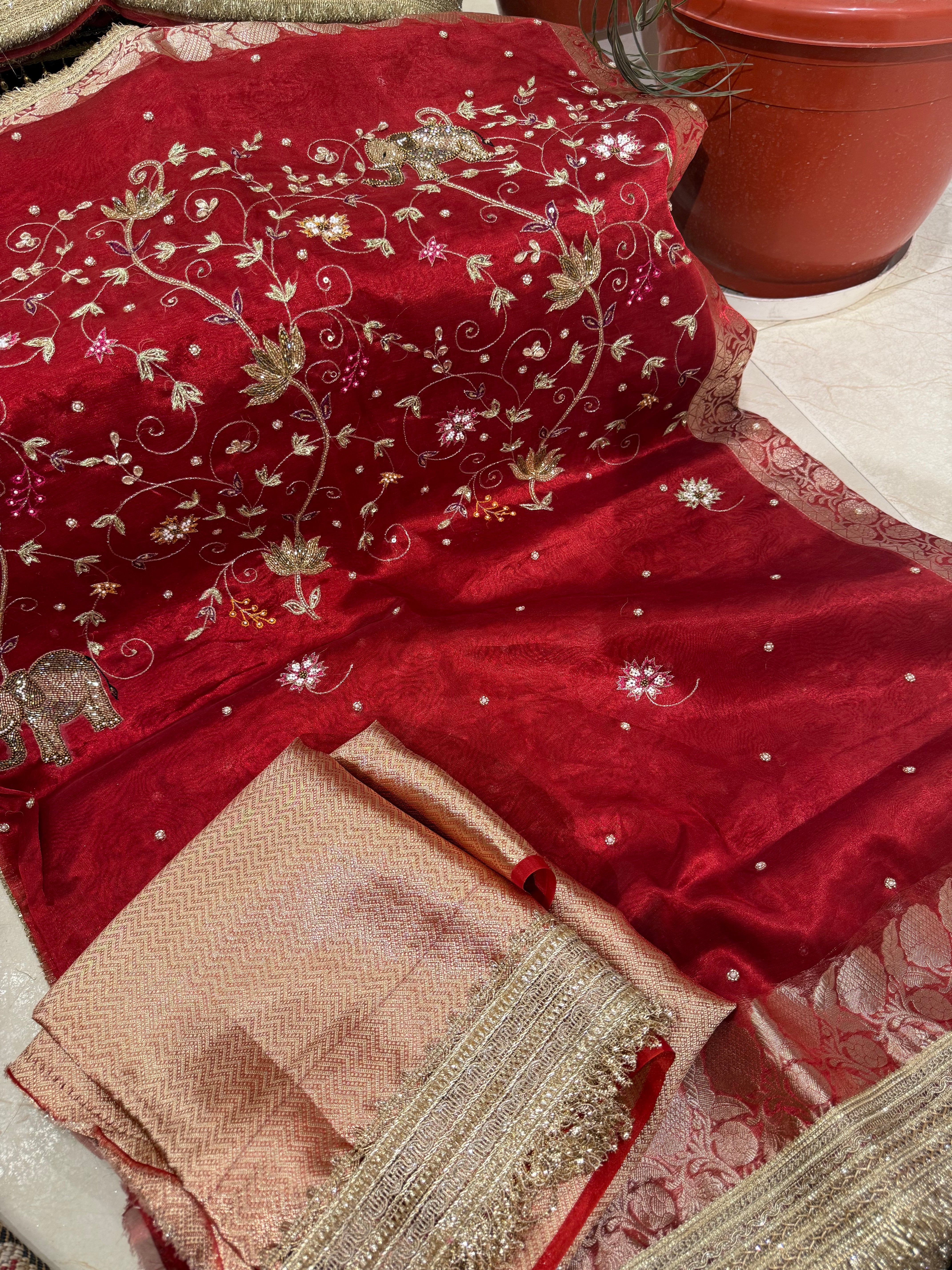 Karvachauth Waali Saree
