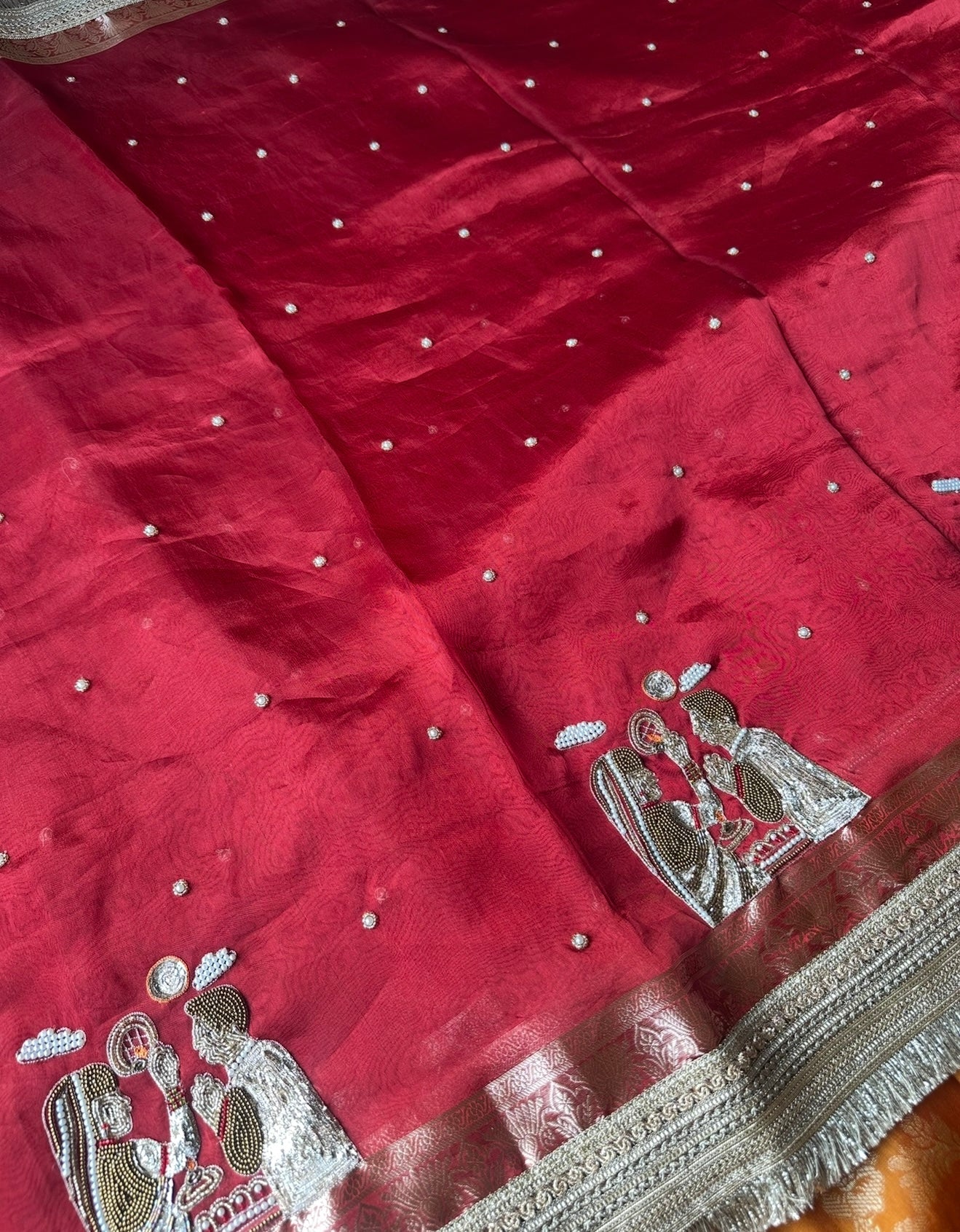 Karvachauth Waali Saree